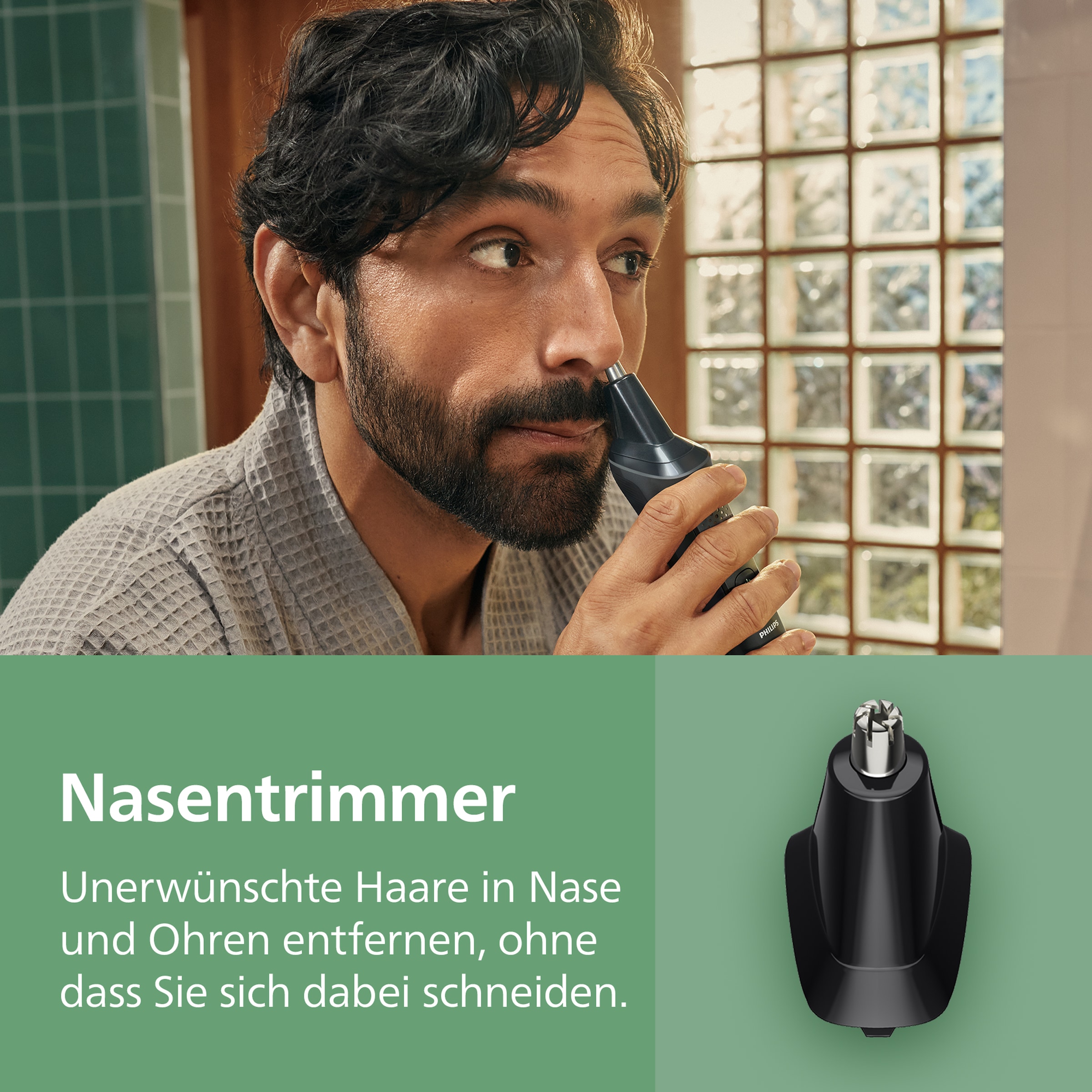 Philips Multifunktionstrimmer »Series 3000 MG3945/15« 9 Aufsätze 9-in-1-Trimmer für Gesicht, Körper und Kopfhaare