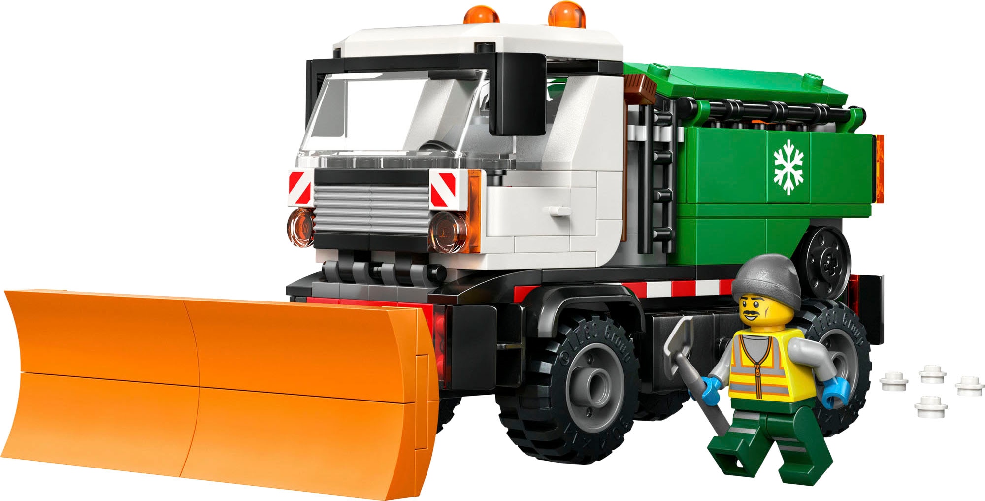LEGO® Pions de construction »Schneepflug (60490), LEGO City« Made in Europe