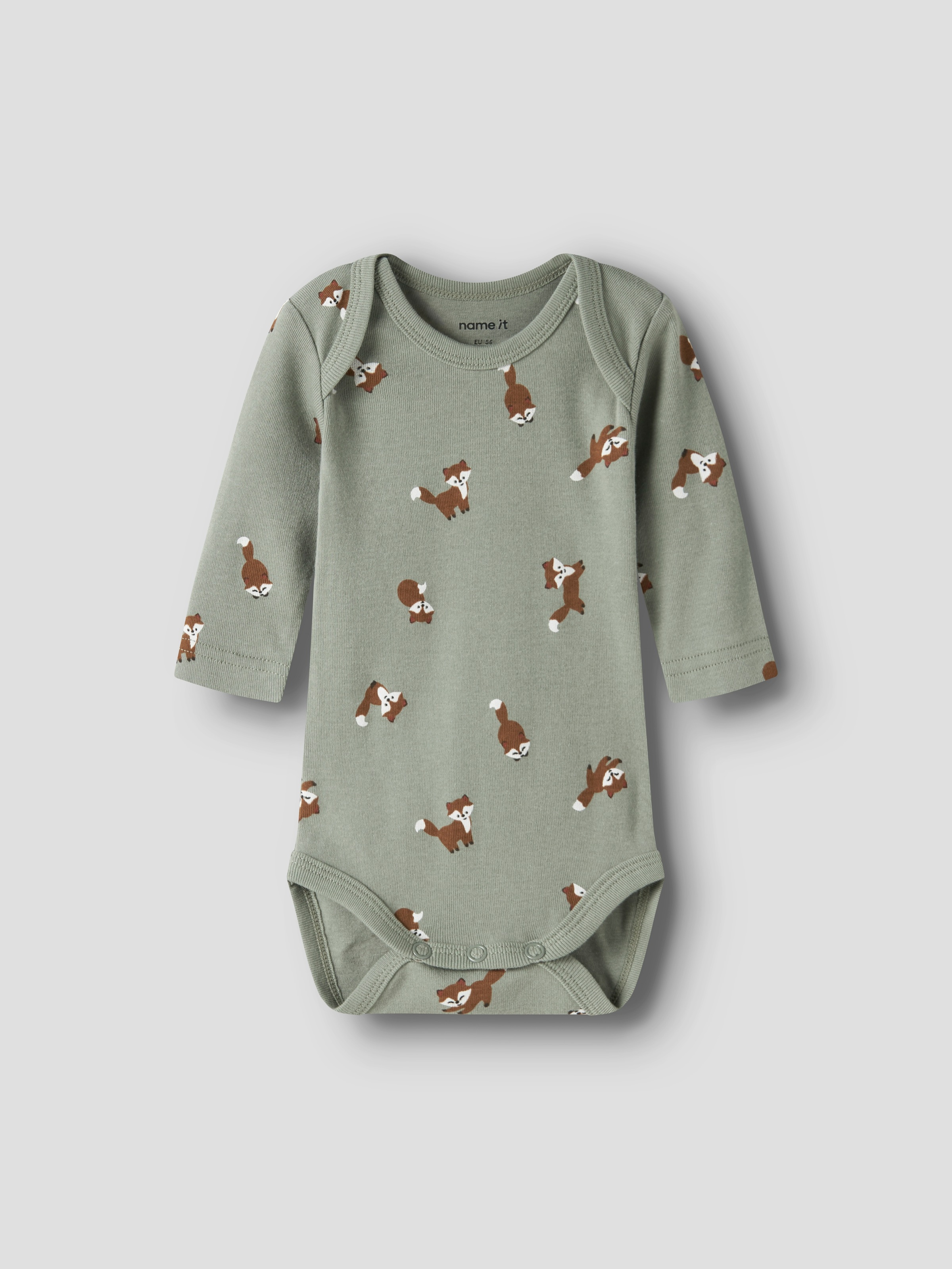 Name It Body à manches longues »NBMBODY 3P LS FOX NOOS« Packung, 3 pièces