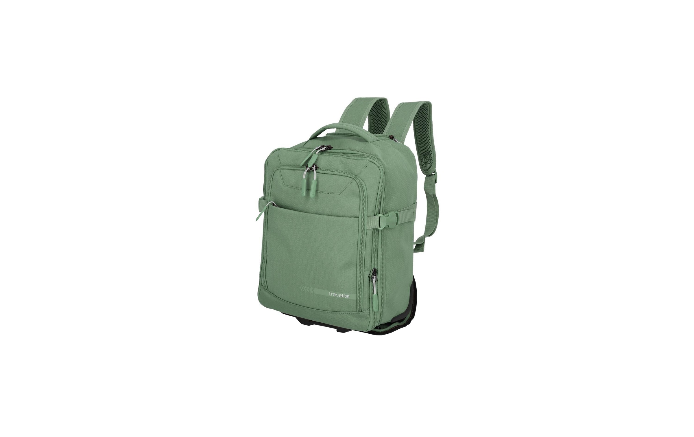 travelite »Kick Off Backpack 28 l« 28 l 2 Rollen Widerstandsfähige Materialien