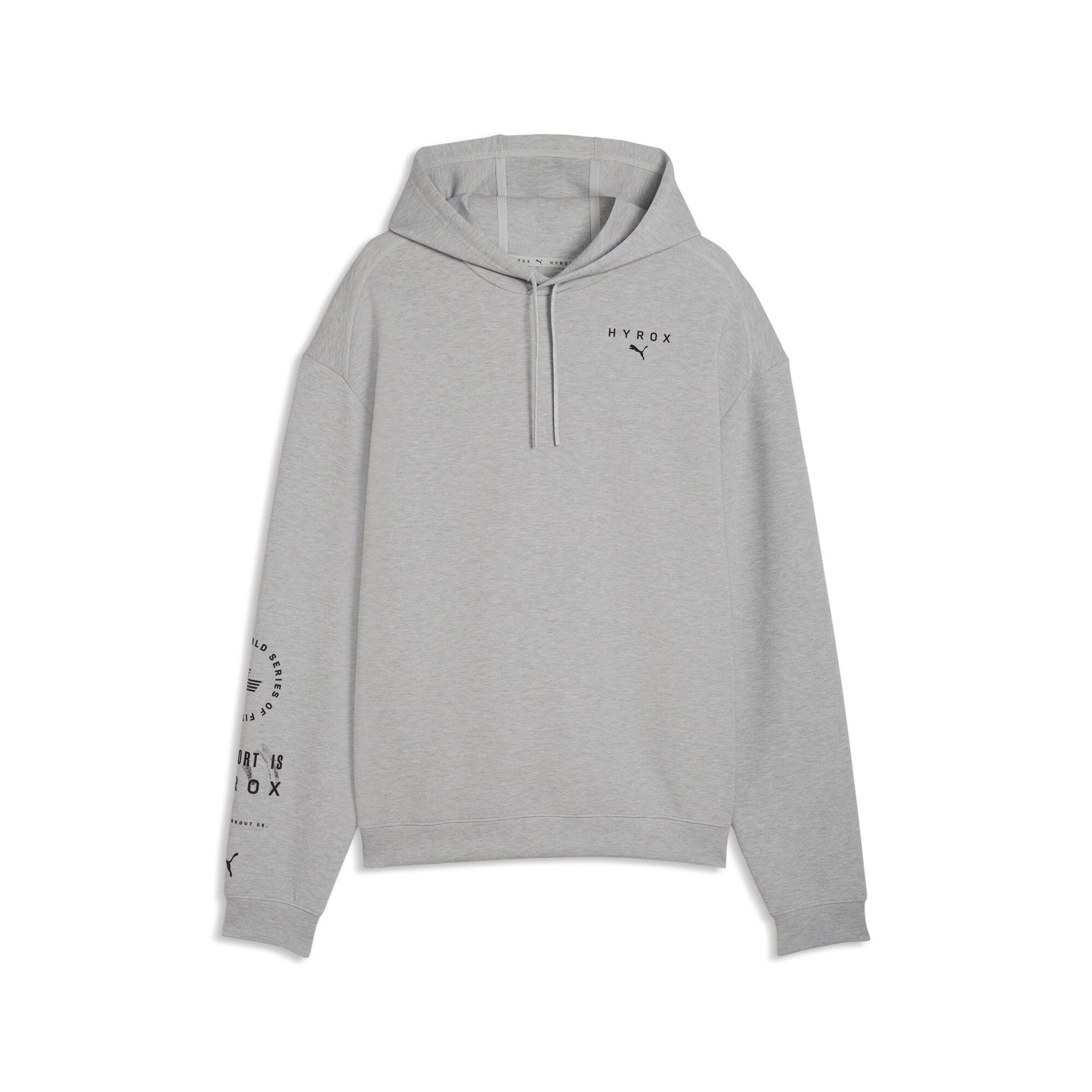PUMA Sweat à capuche »M  X HYROX CLOUDSPUN HOODIE«, Regular Fit, für Fitness und sportliche Aktivitäten, mit Kapuze
