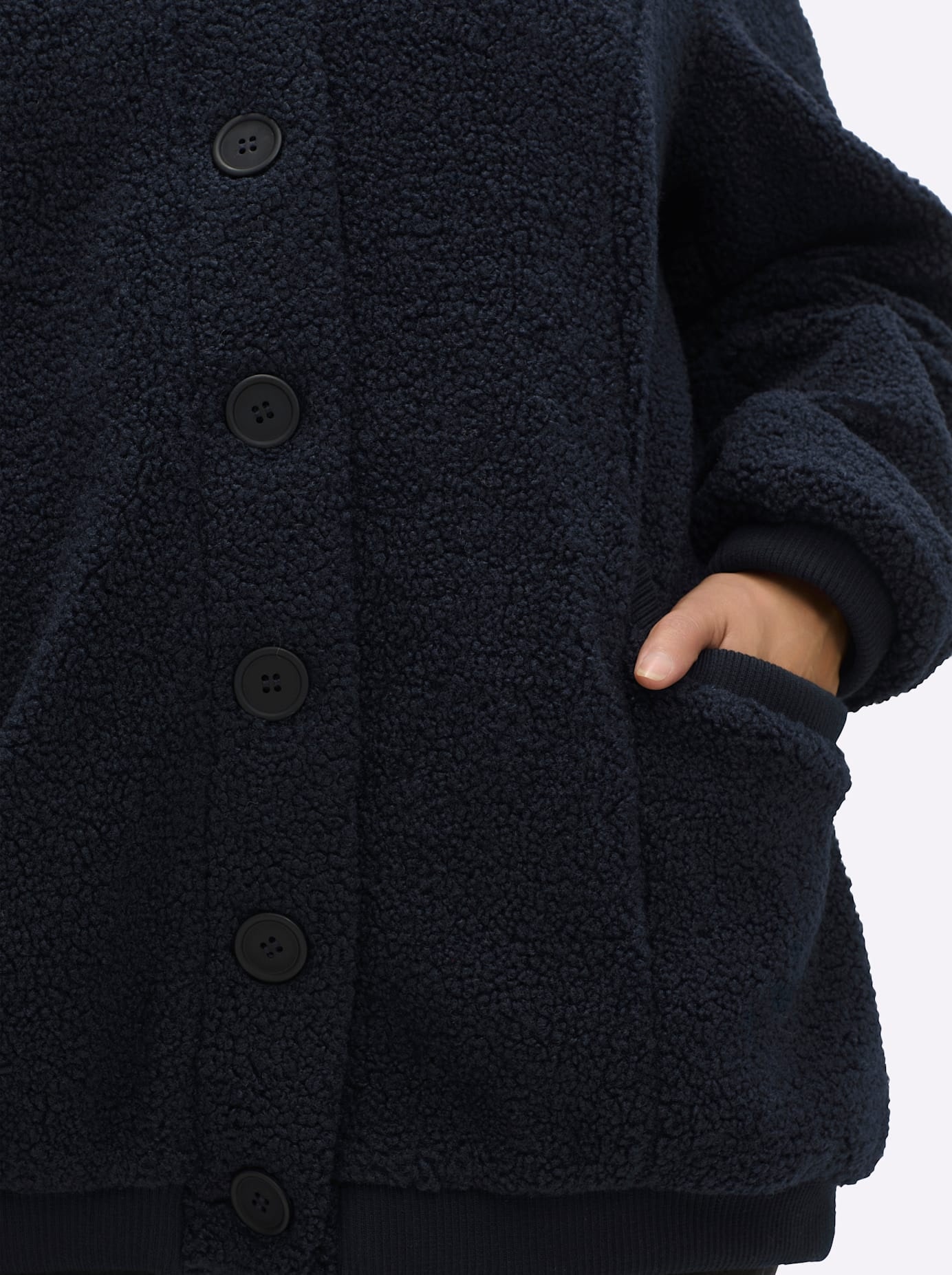 Sheego Blouson ohne Kapuze