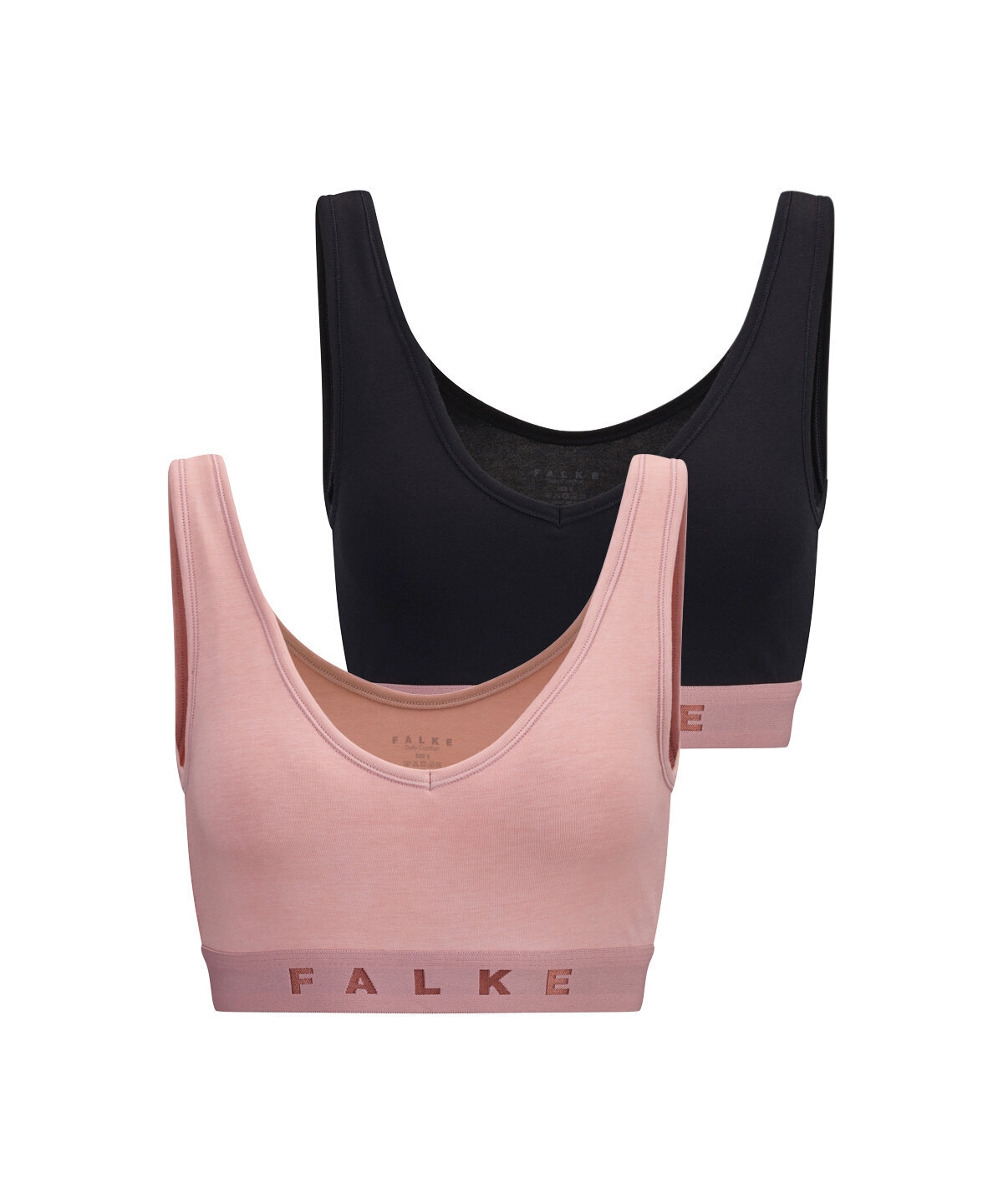 FALKE Bustier »Daily Comfort« ohne Bügel, Polster und Verschluss, weich, Cotton-Mix
