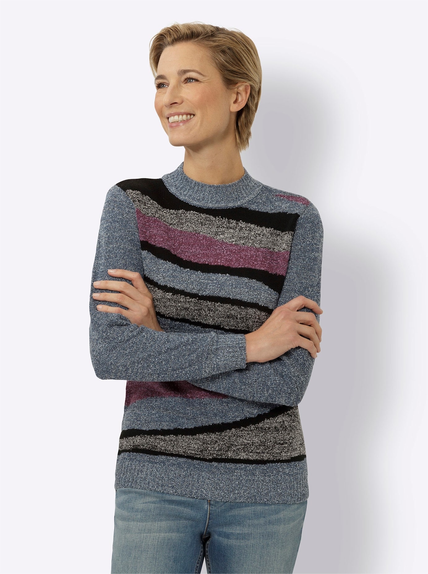 Classic Basics Stehkragenpullover »Stehkragen-Pullover«