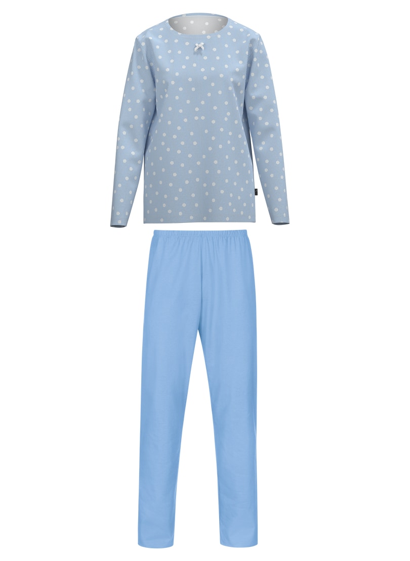 Trigema Schlafanzug »TRIGEMA Pyjama Anzug mit "Punkt" Muster« 1