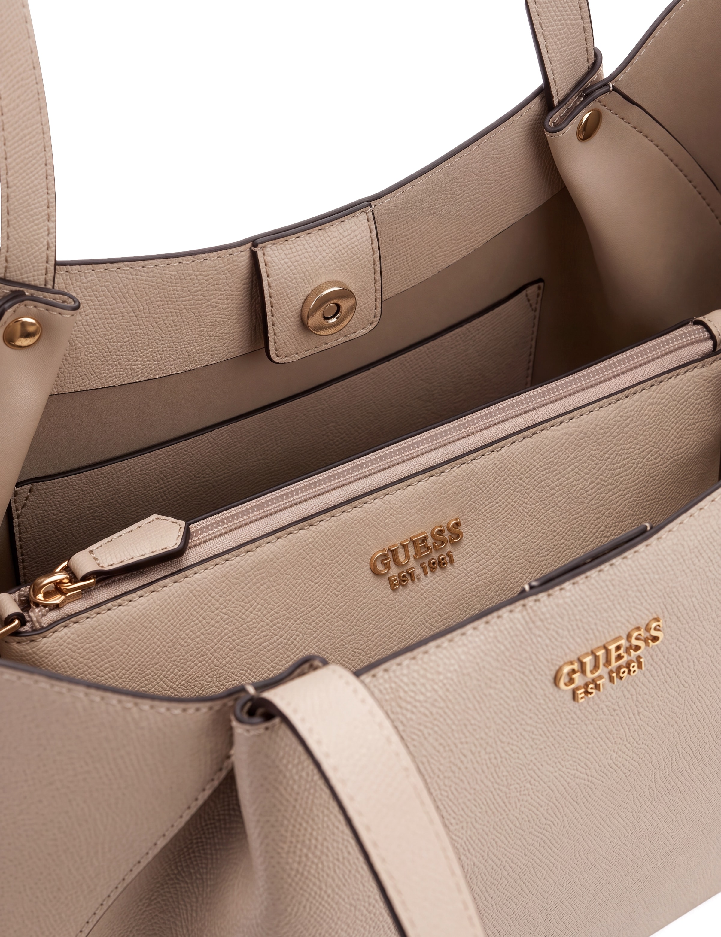 Guess Shopper »AMORETTE 2 IN 1 TOTE« Damen Handtasche mit herausnehmbarer Innentasche