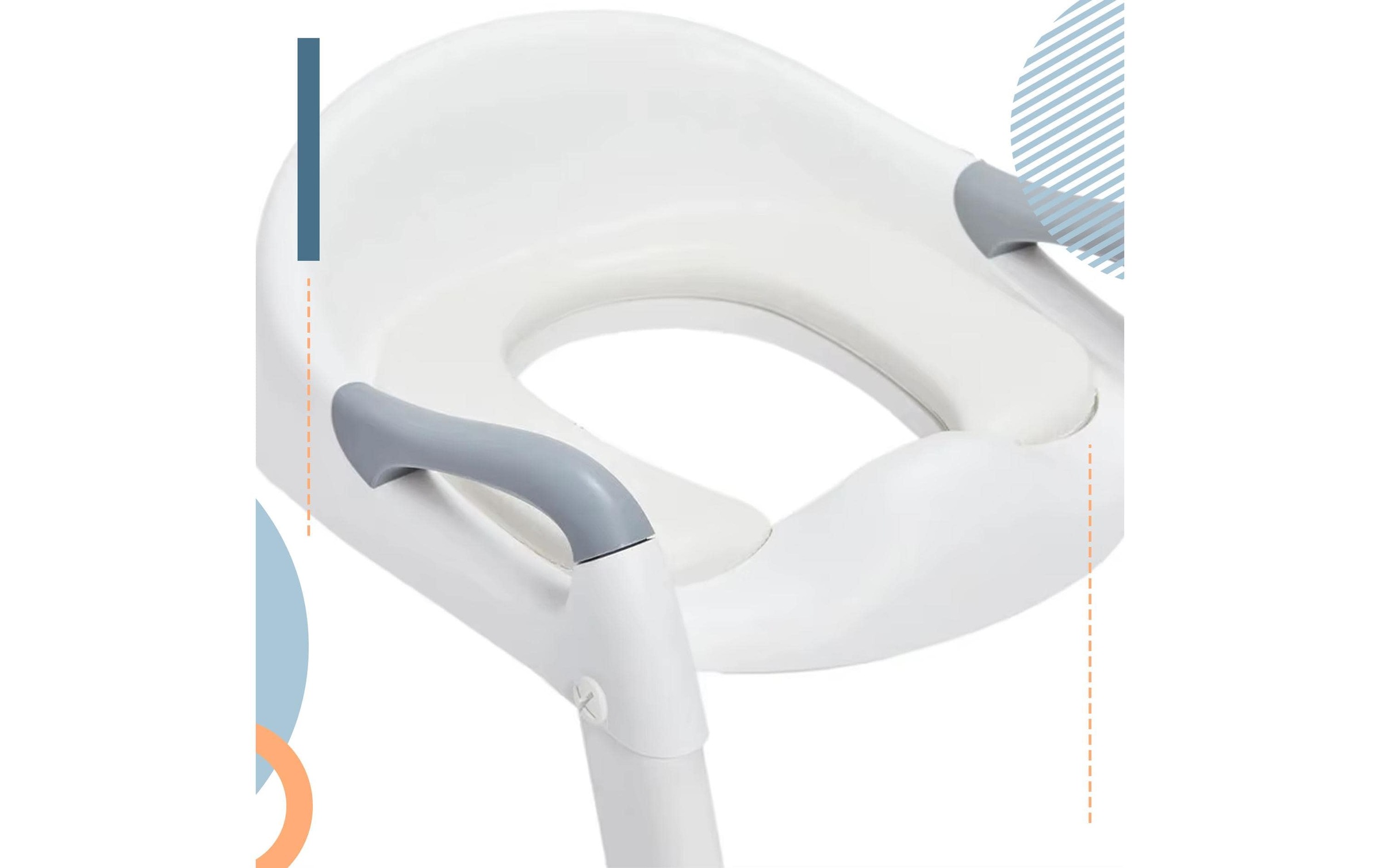 relaxdays Kinder-WC-Sitz »Toilettentrainer mit Treppe«