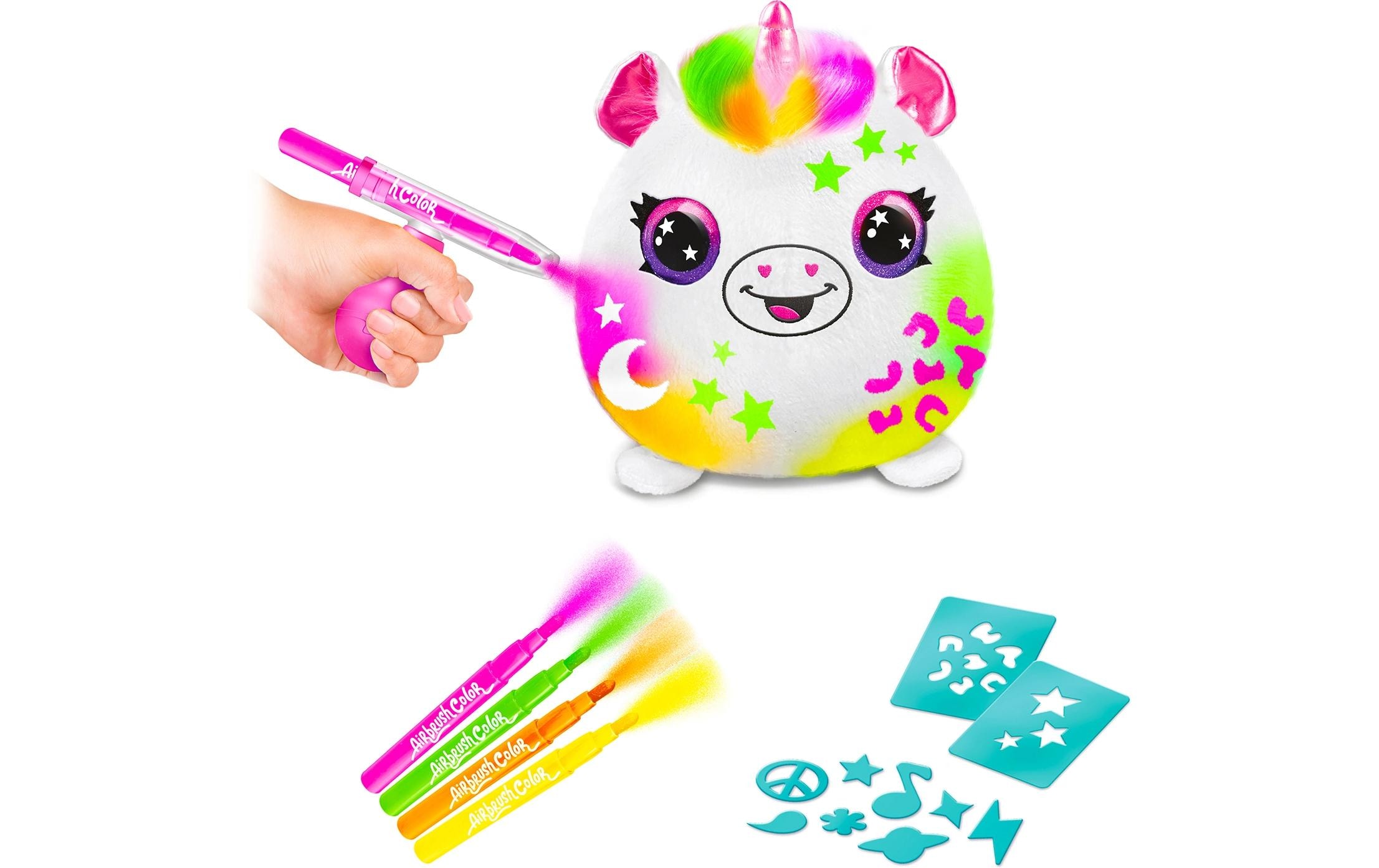 Canal Toys Figurine en peluche »Plüsch Airbrush Plush Neon Squish Pals Paint Can assortiert«