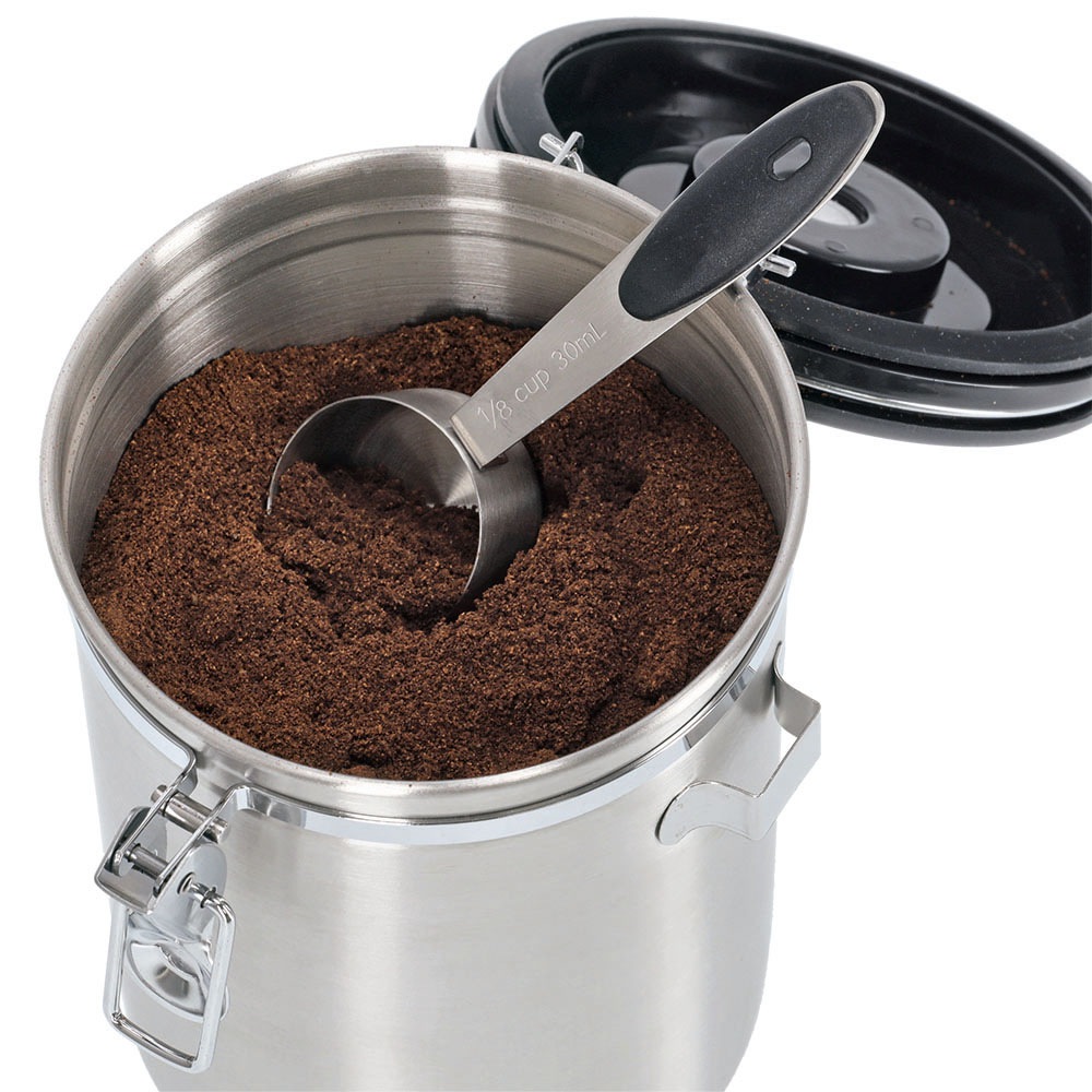 Zeller Present Kaffeedose 1 Stk. tlg. mit Datumsanzeige, Löffel