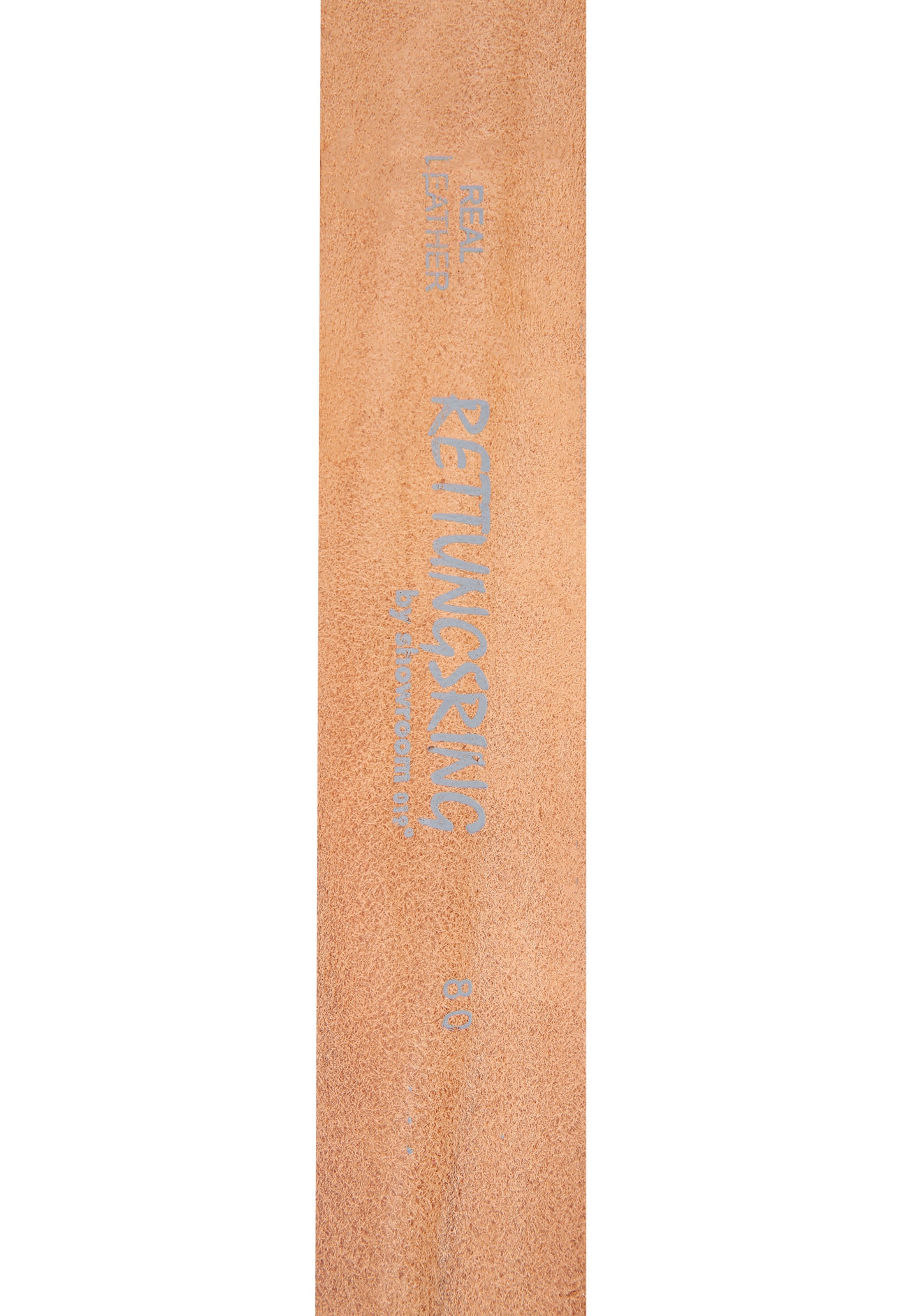 Rettungsring Gürtel Ceinture en cuir mit austauschbarer Schliesse »Oval Nieten Mit Strass«