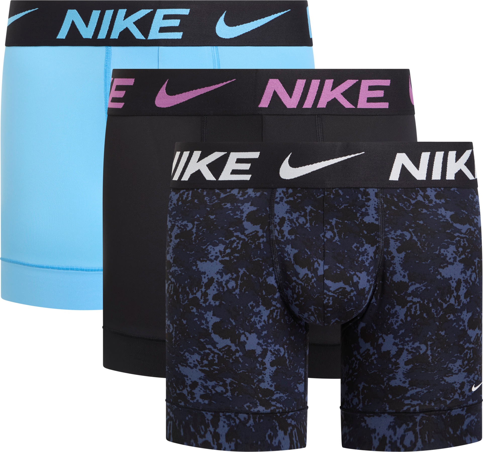 NIKE Underwear Boxer »BOXER BRIEF 3PK« Paquet, lot de 3, 3 cuis mit Logo-Elastikbund