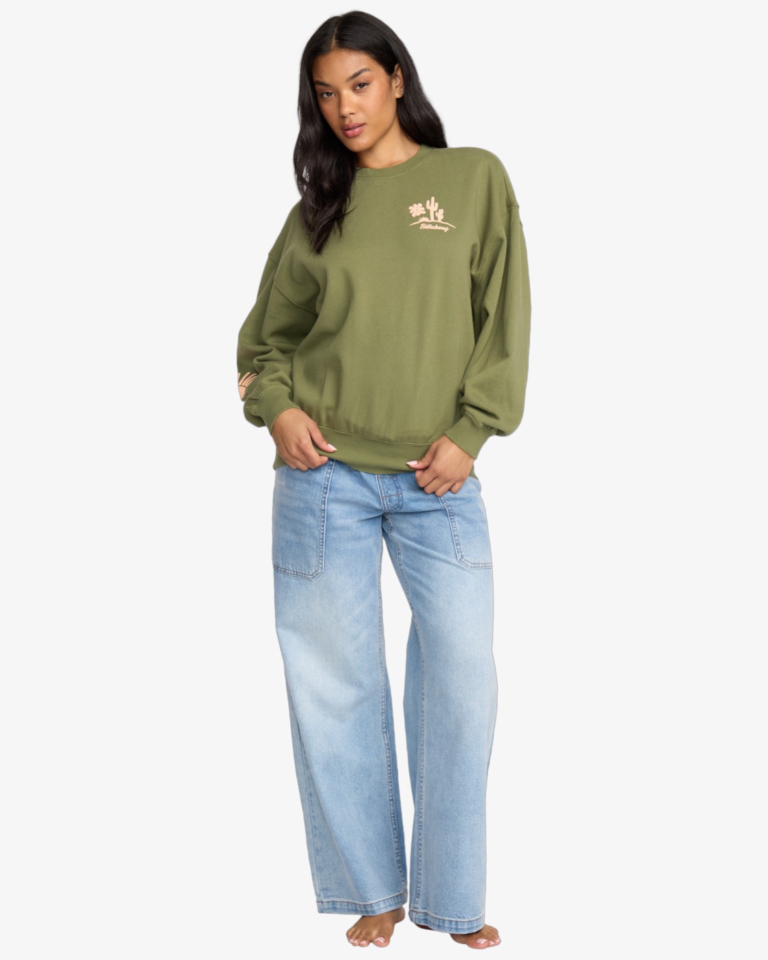 Billabong Sweatshirt »SUN WAVE LIVIN KENDAL CREW FLC«, 1 Stk.
