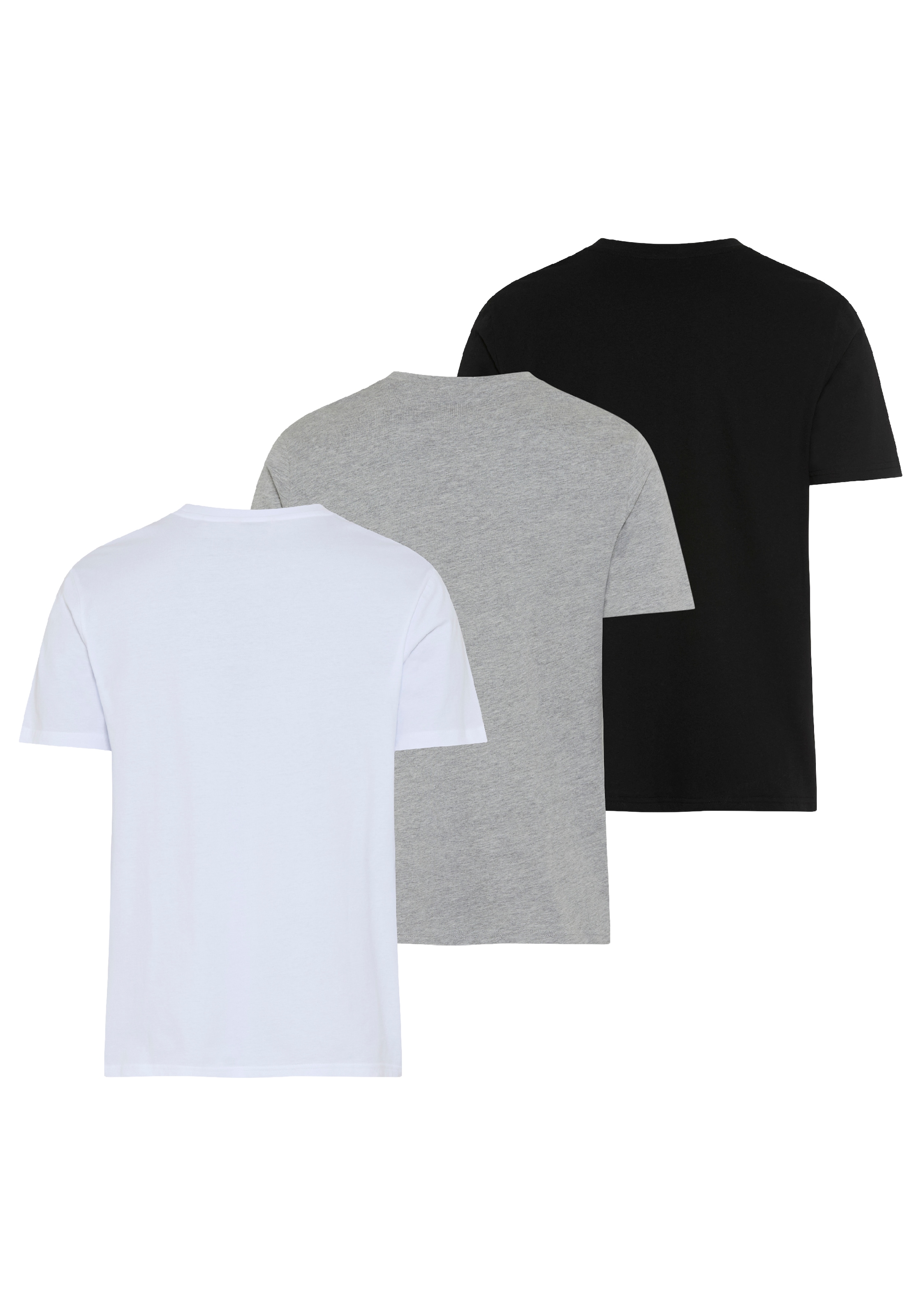 Ellesse T-shirt »AZZINI TEE (3 PACK)« Packung, 3 pièces