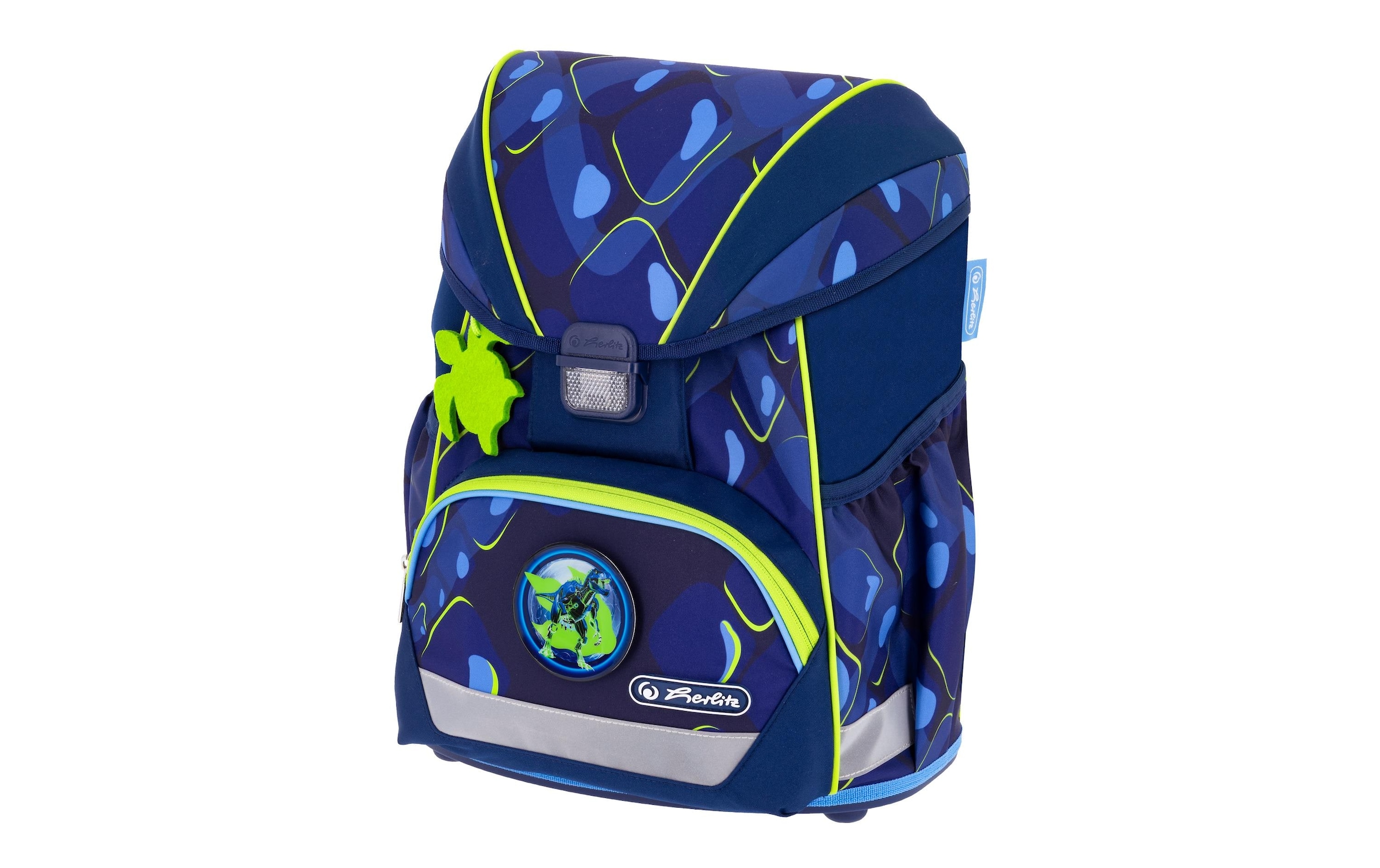 Herlitz Schulrucksack »UltraLight XLPlus T.Rex Explorer 4-teilig 22 l«