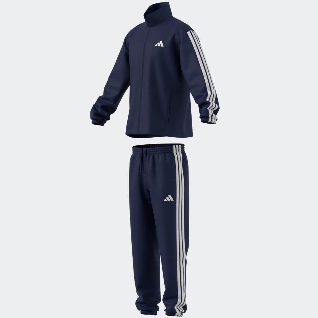 adidas Sportswear Trainingsanzug »M 3S WV TT TS« 2 Stk. zweiteiliges Set, aus Polyester, mit durchgehendem Reissverschluss