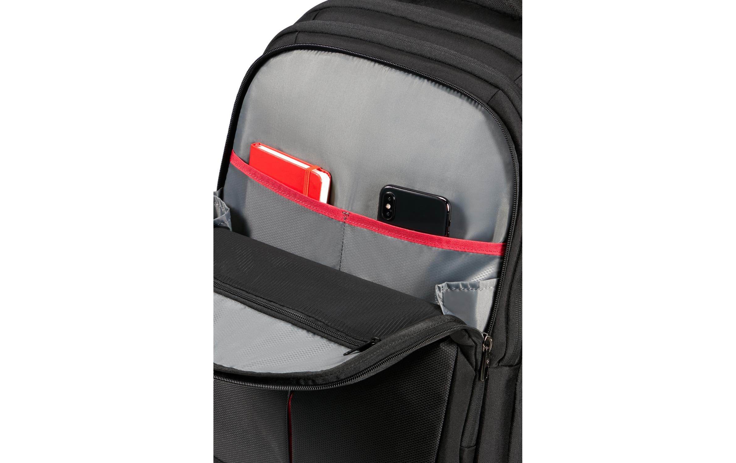 Samsonite Trolley business »GUARDIT 3.0 mit Trolleyfunktion« 29 litre 2 Rollen Teleskopgriff Businessrucksack