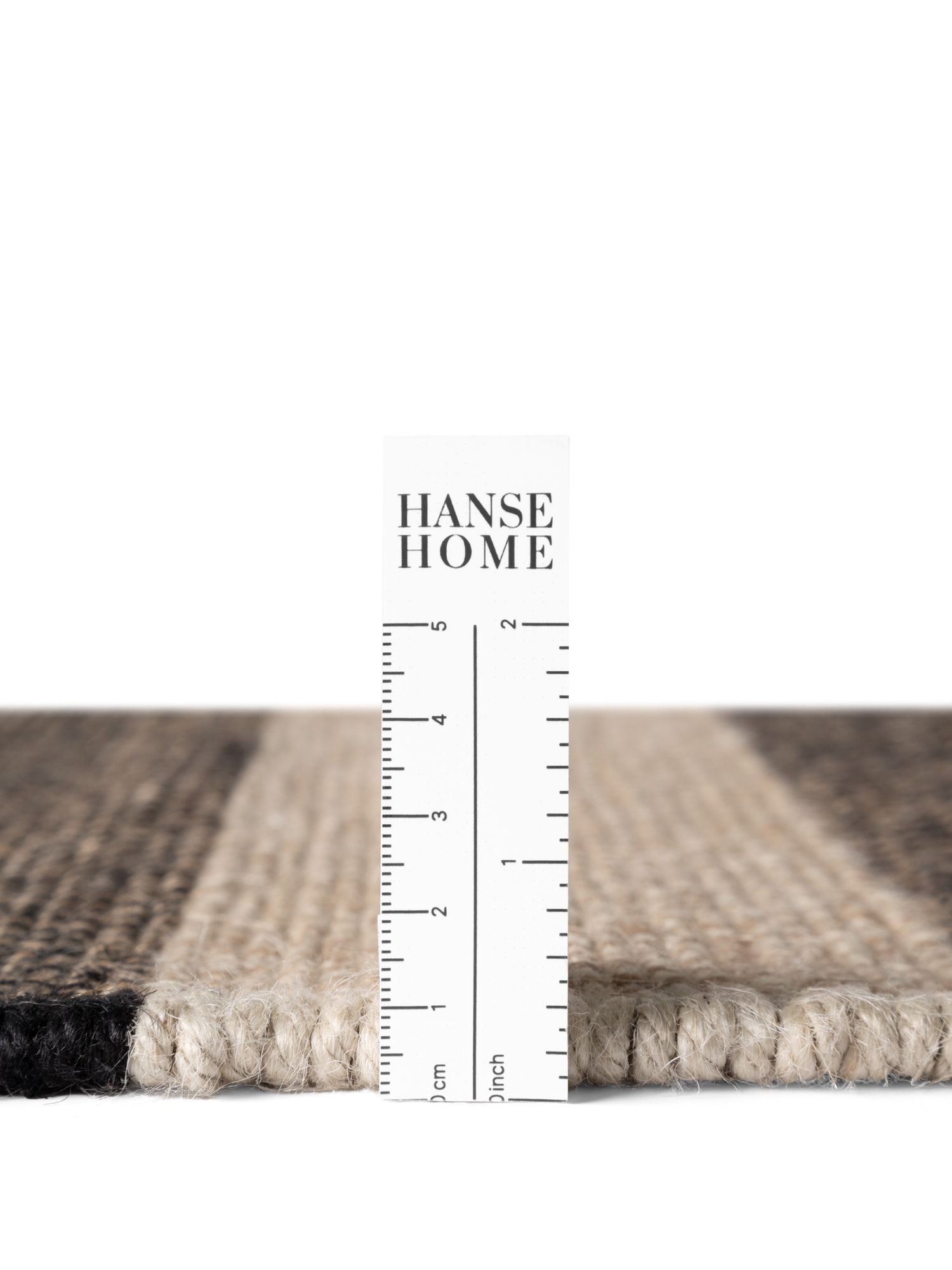 HANSE Home Tapis »Playa« Rectangulaire 6 mm Höhe Jute, Handgemacht, Naturteppich, Wohnzimmer, Läufer, Fransen