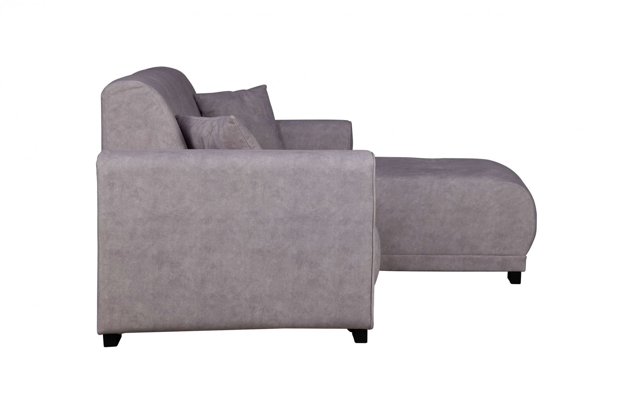 Home affaire Canapé d'angle »Langeland L-Form« incl. 2 Zierkissen, Recamiere wahlweise links oder rechts