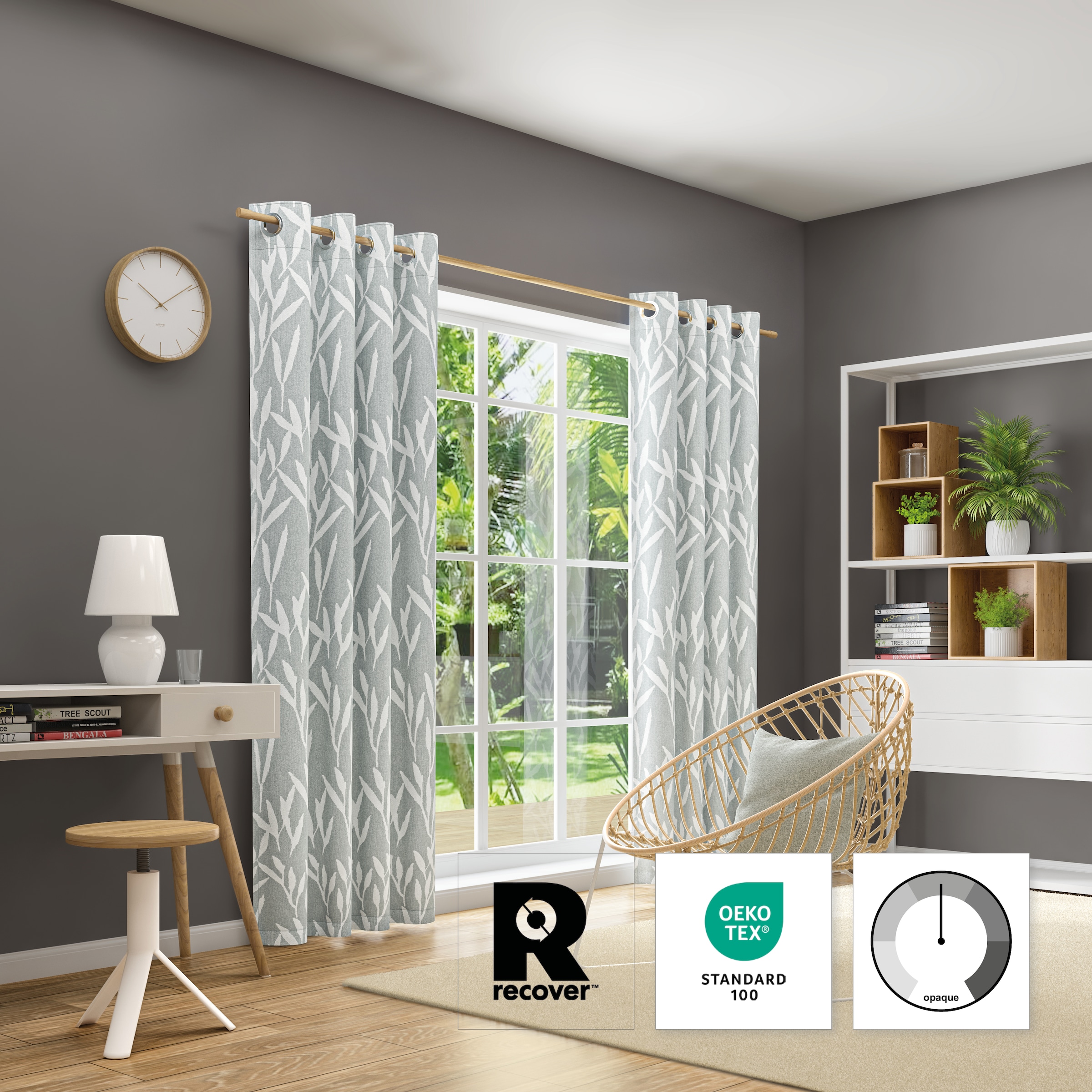 Neutex for you! Vorhang »Arosa Eco« Ösen 1 Stk. tlg.