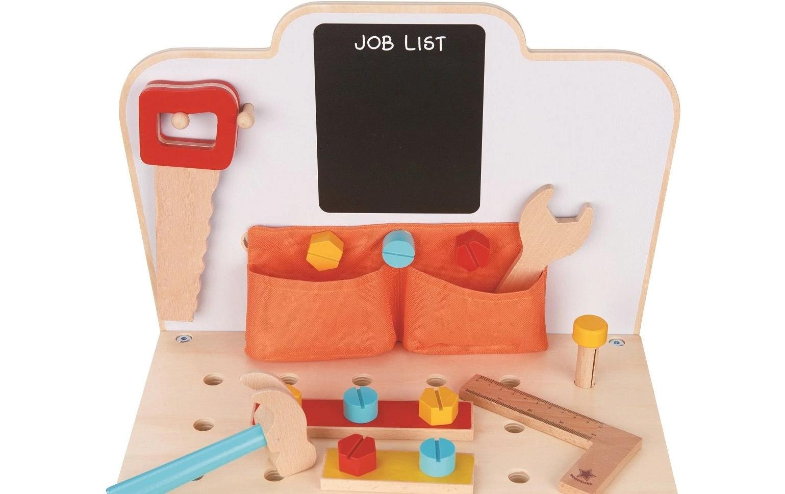 Spielba Spielwerkbank »Werkbank mit viel Zubehör«