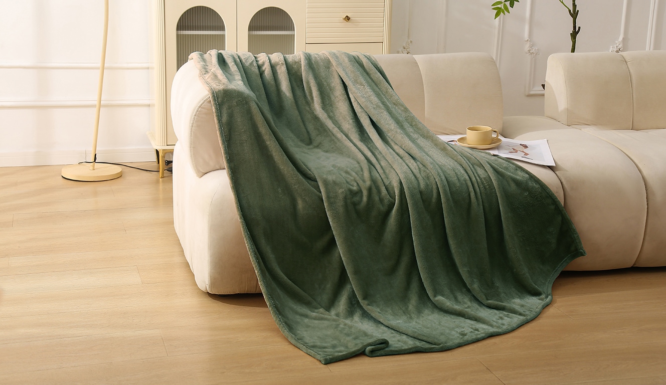 my home Wohndecke »Tianna« weiche Kuscheldecke, 150x200 cm