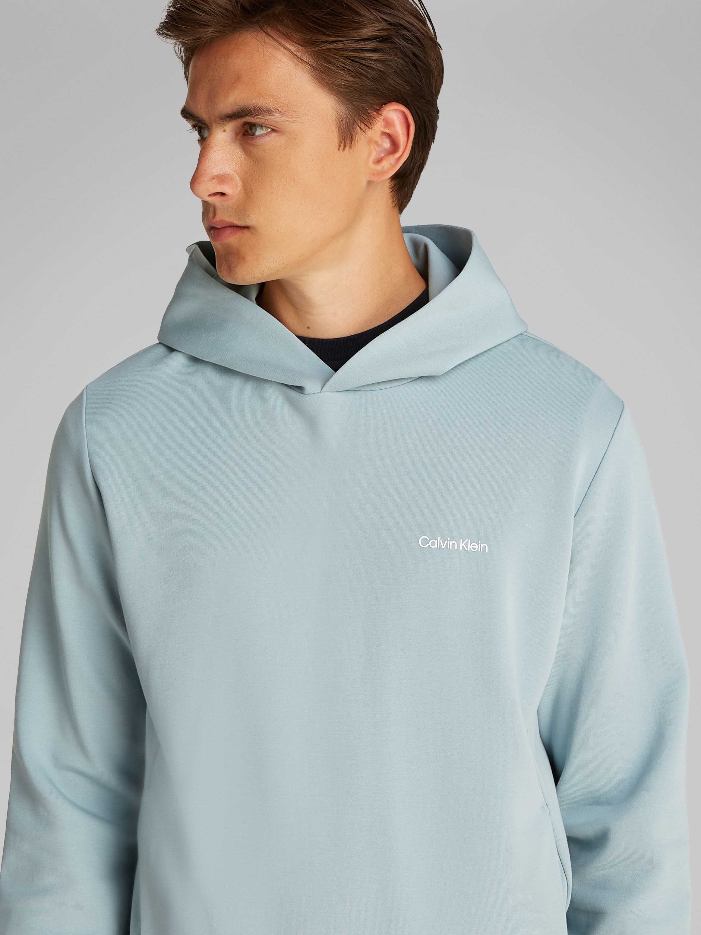 Calvin Klein Sweat à capuche »Sweatshirt MICRO LOGO RE«, mit Logoschriftzug
