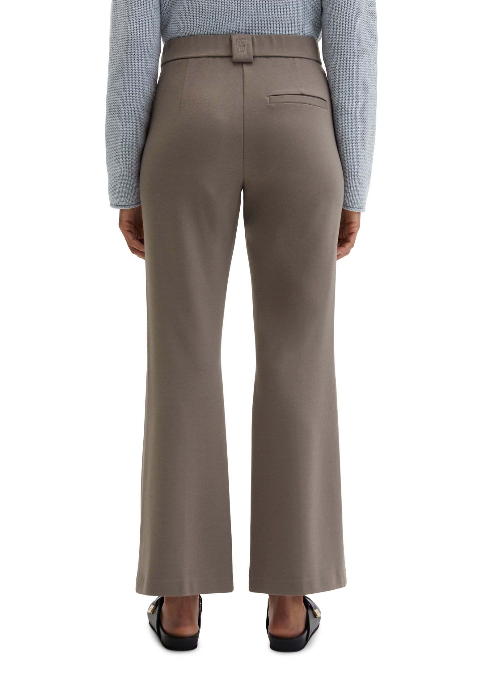 Marc O'Polo Pantalon en jersey »MARTHE Flared«  MODEL MARTHE FLARED