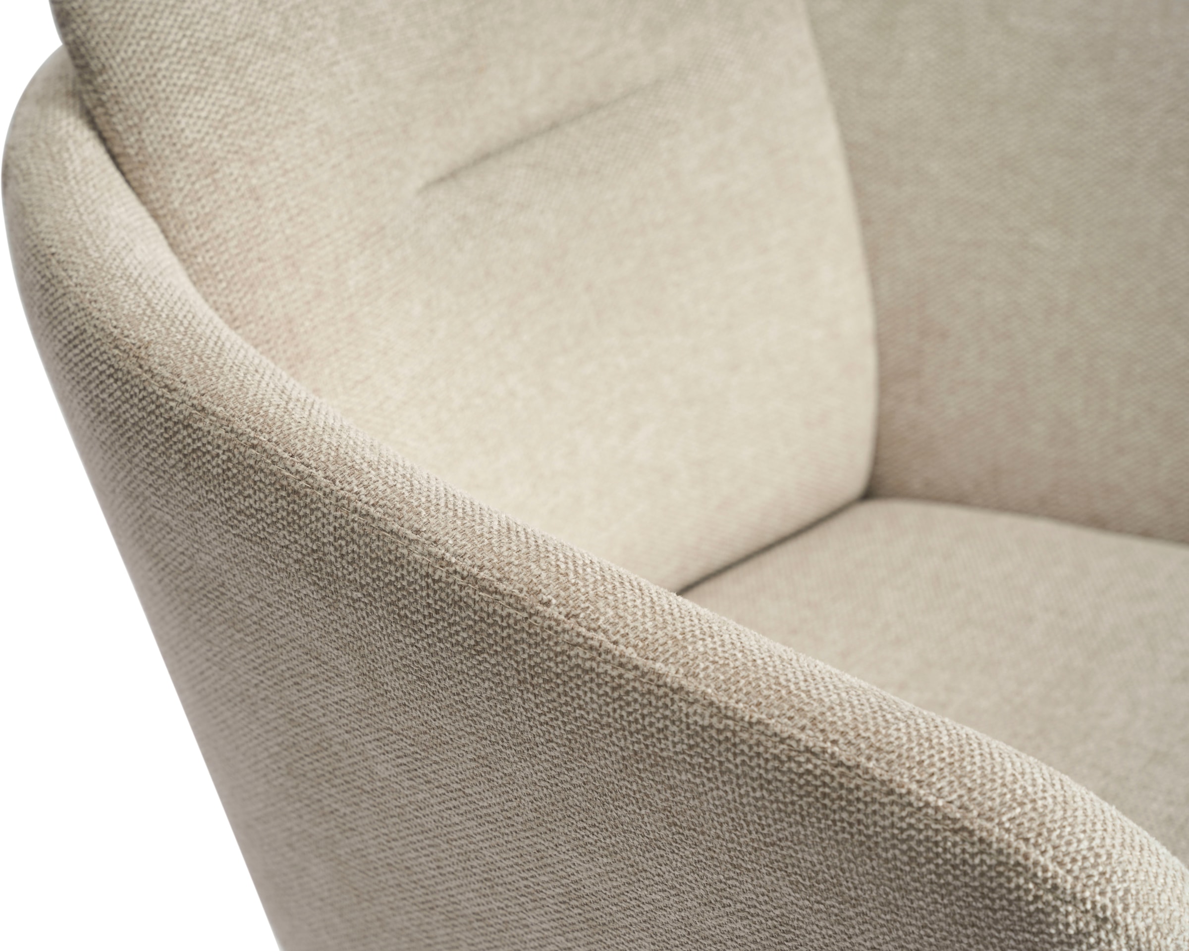 LeGer Home by Lena Gercke Esszimmerstuhl »Fleur« (Set) 2 Stk.Strukturstoff, ergonomisches Design, gesteppte Rückenlehne