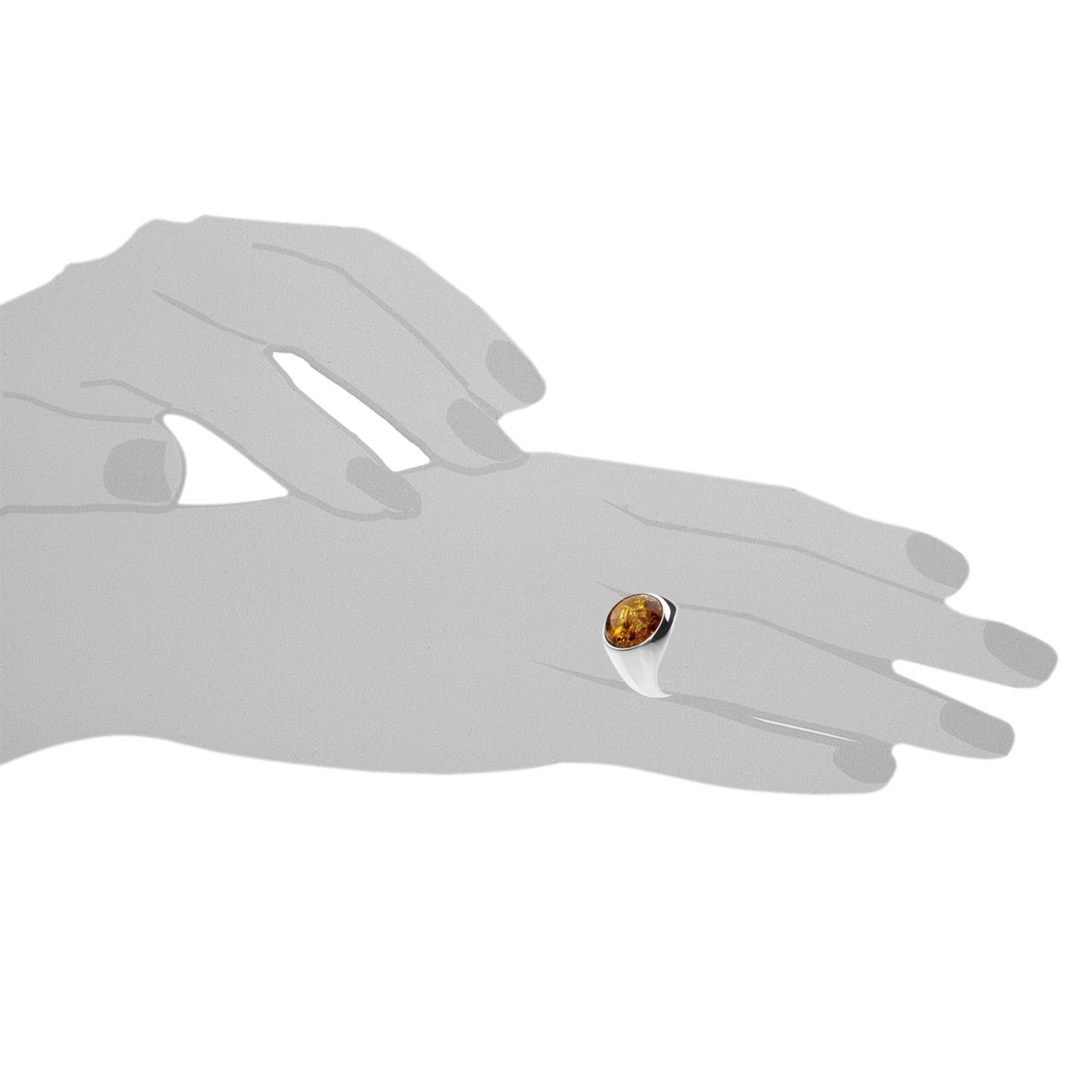 OSTSEE-SCHMUCK Fingerring »Ostsee-Schmuck Ring Classic 14 mm Ring Classic 14 mm«