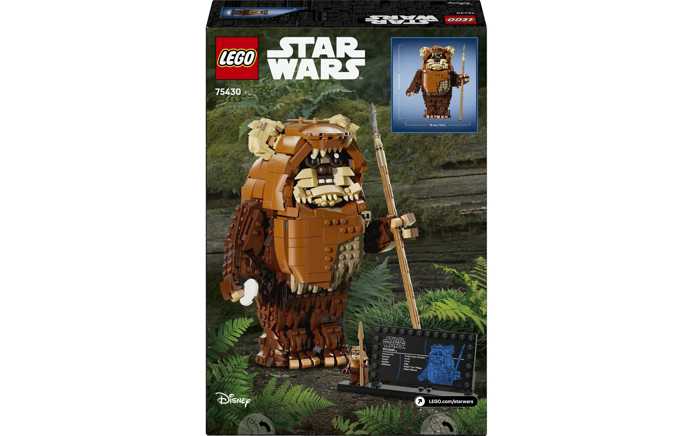 LEGO® Pions de construction »Star Wars Der Ewok Wicket 75430« Baubare Figur von Wicket