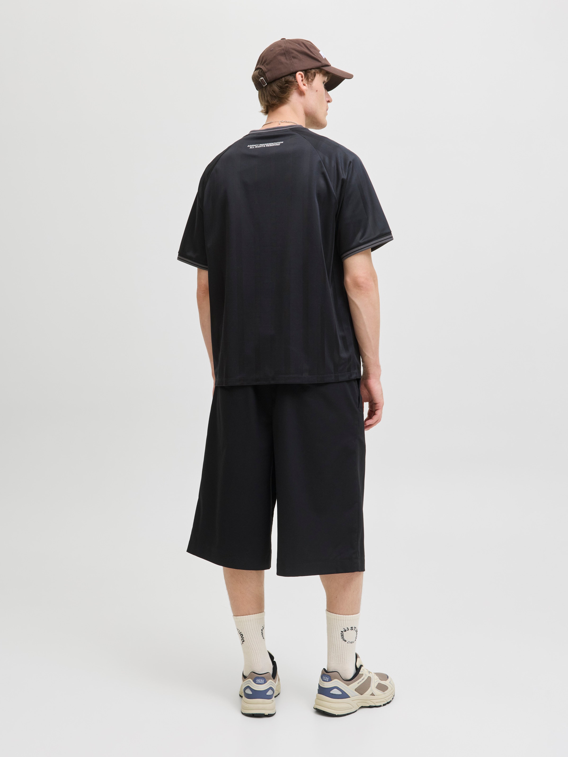 Jack & Jones T-shirt d'entraînement »JCOCOVER RETRO FOOTBALL TEE SS LN«