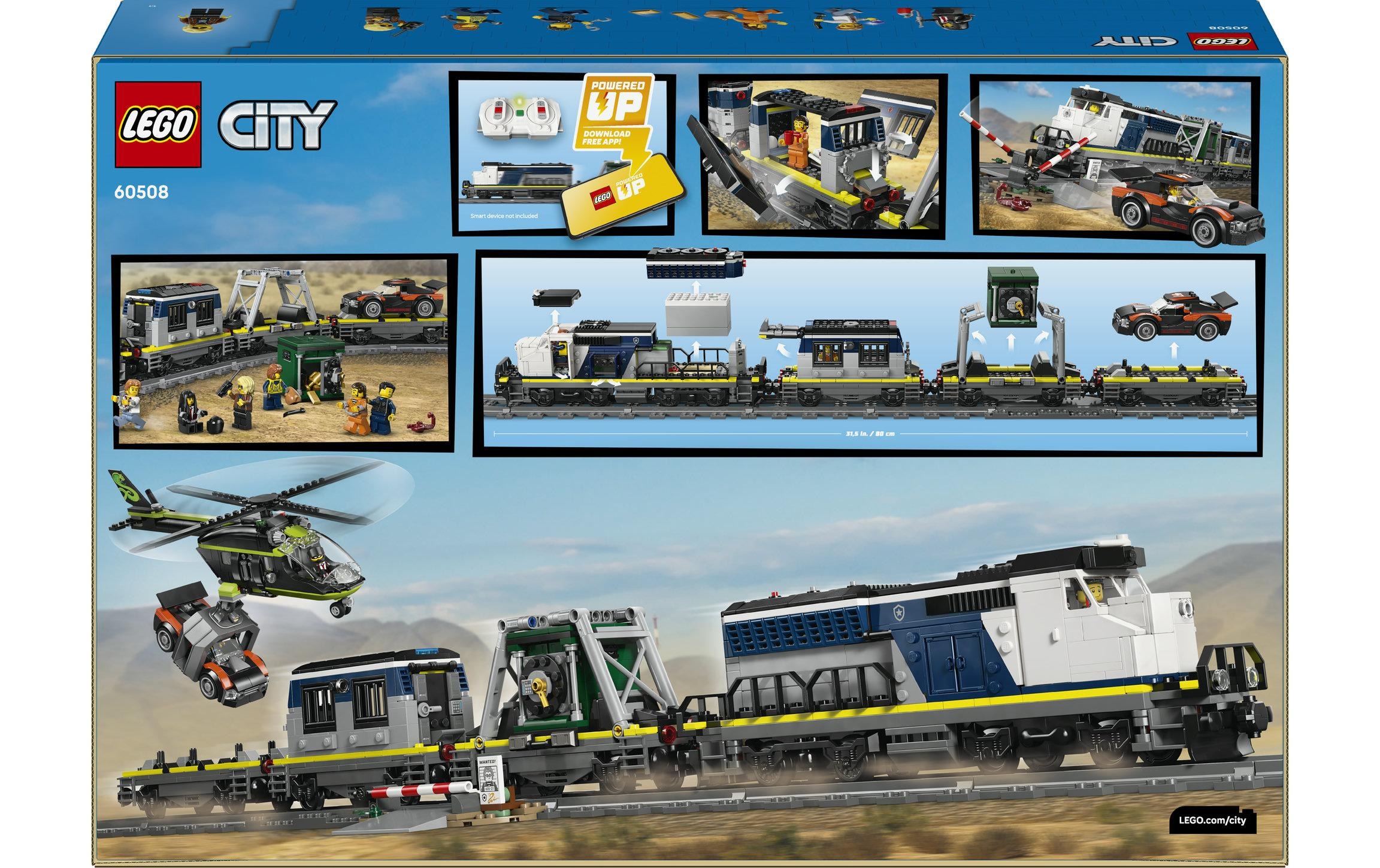 LEGO® Pions de construction »Überfall auf den Polizeizug (60508), LEGO City«