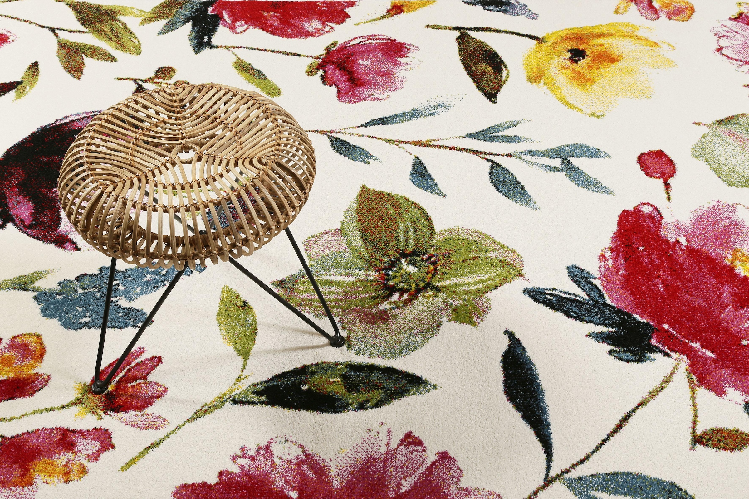 Wecon home Tapis »Summer Breeze« Rectangulaire 13 mm Höhe Wohnzimmer