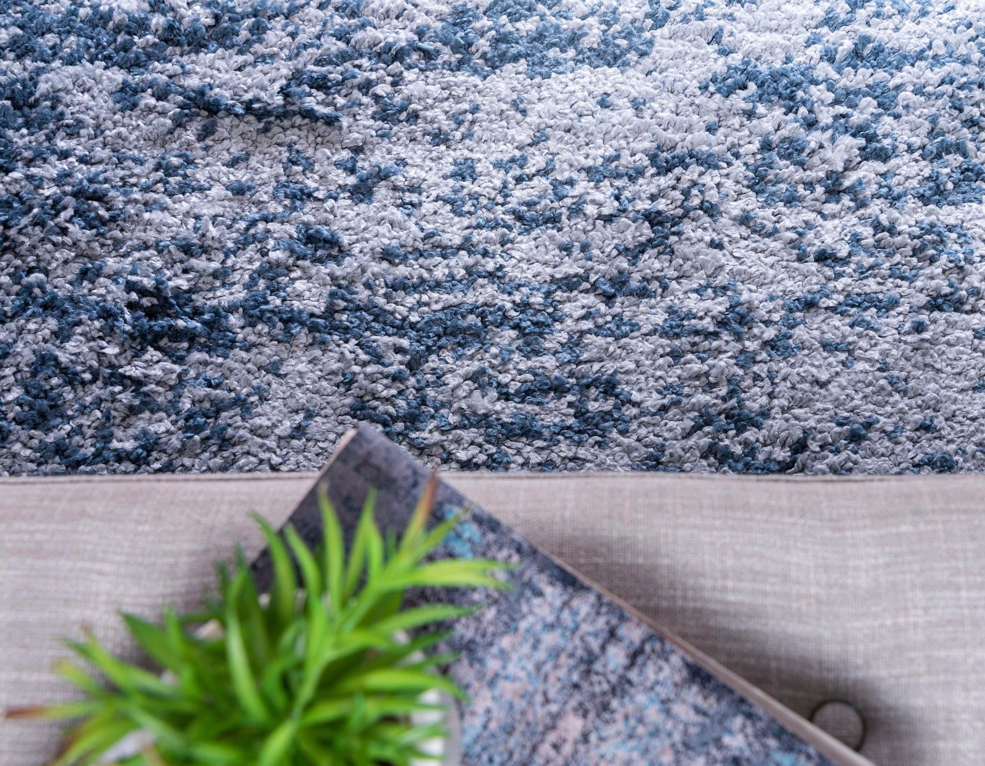 Myflair Möbel & Accessoires Hochflor-Teppich »Top Shag, LAGERRÄUMUNG!« rechteckig 32 mm Höhe gewebt, melierte Optik, weich & kuschelig, mit Fransen