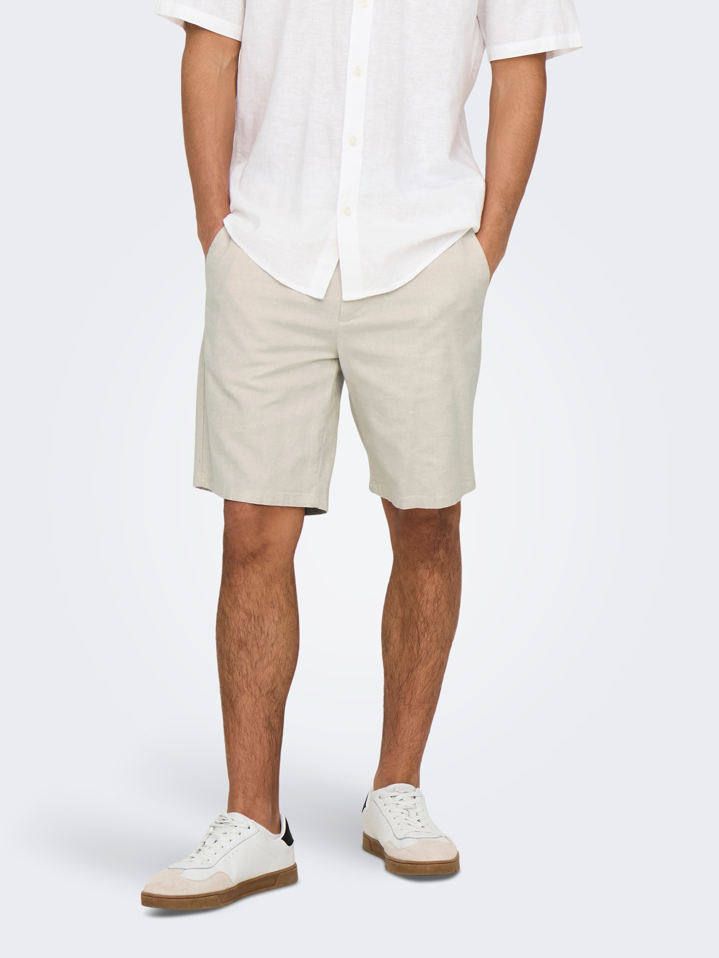 ONLY & SONS Chinoshorts »ONSMARK 0011 COTTON LINEN SHORTS NOOS«