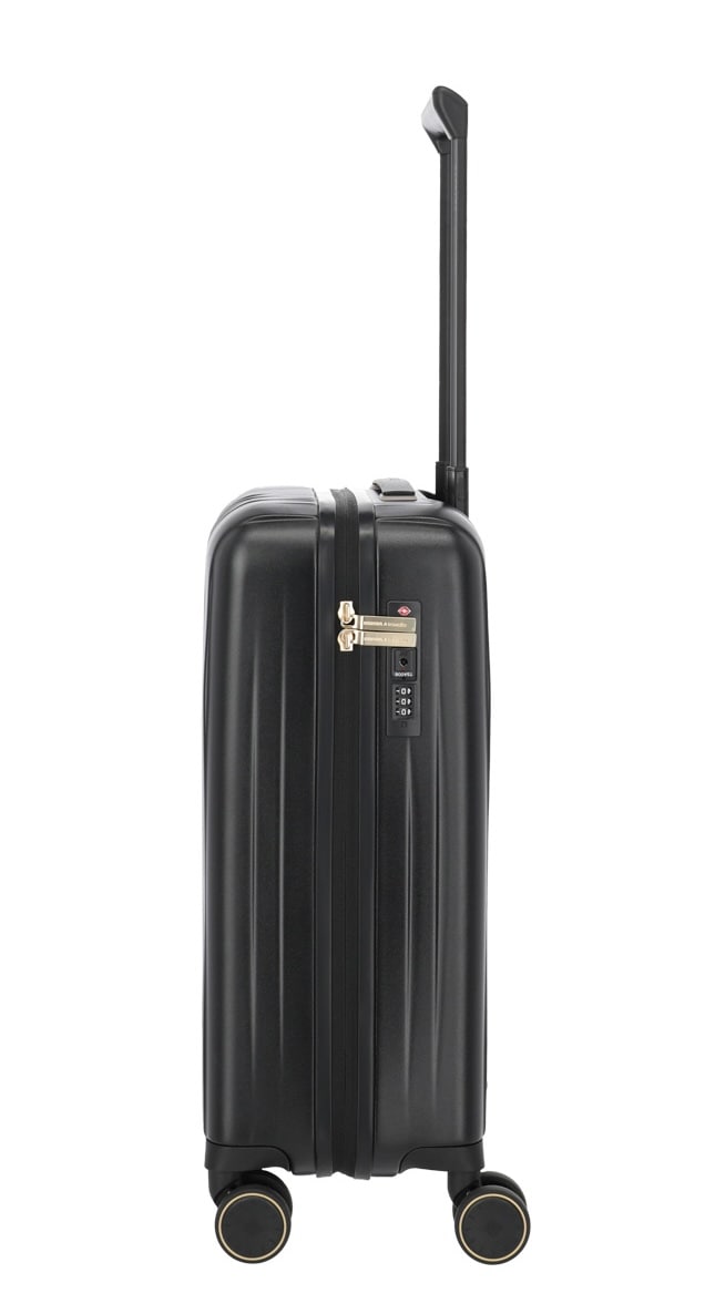 travelite Trolley à coque dure »BARBARA NOVELTY Reisekoffer Hartschale« 38 litre 4 Rollen Extension de volume – bagage de voyage élégant