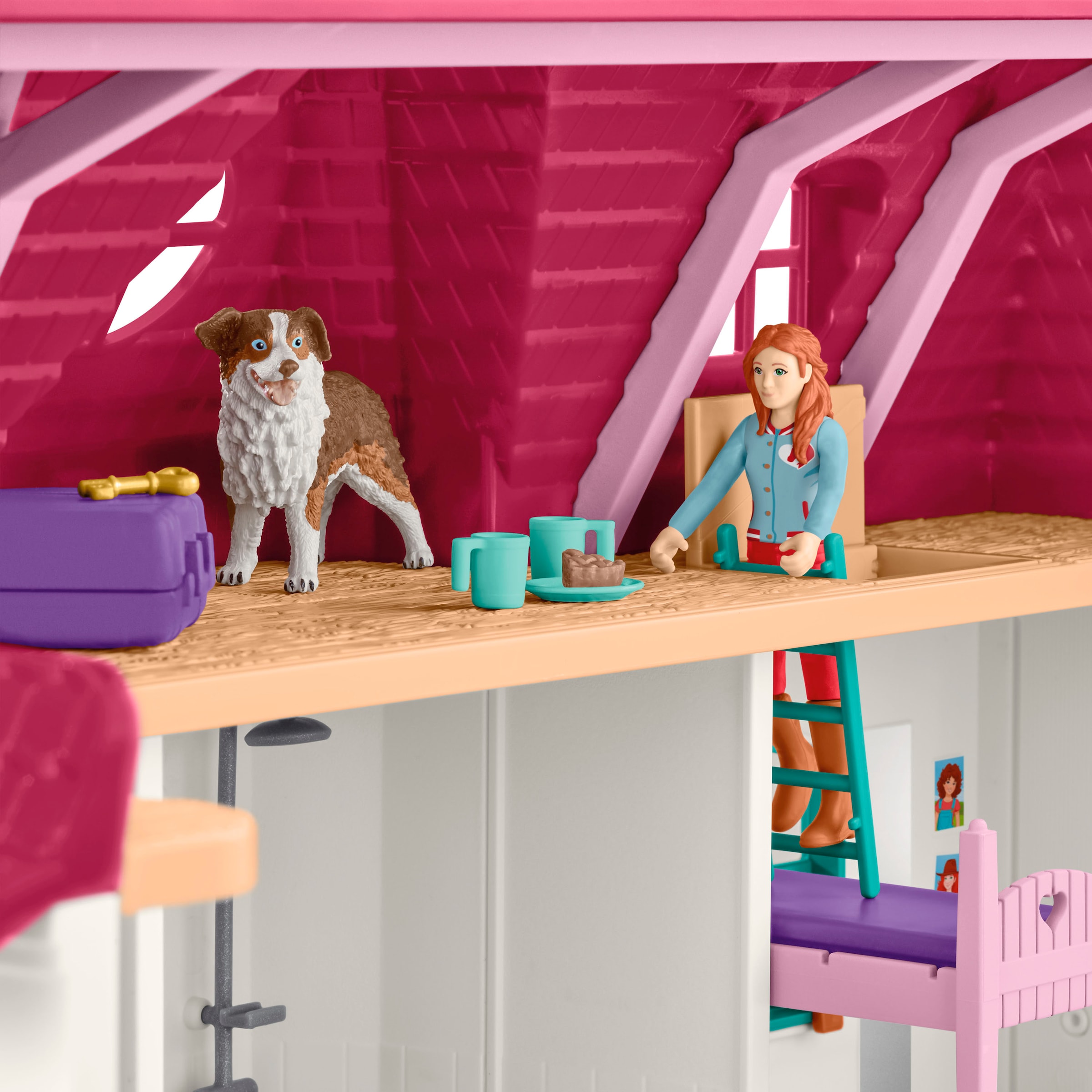 Schleich® Monde de jeu »HORSE CLUB, Lakeside Country House and Stable (42706)« Made in Europe