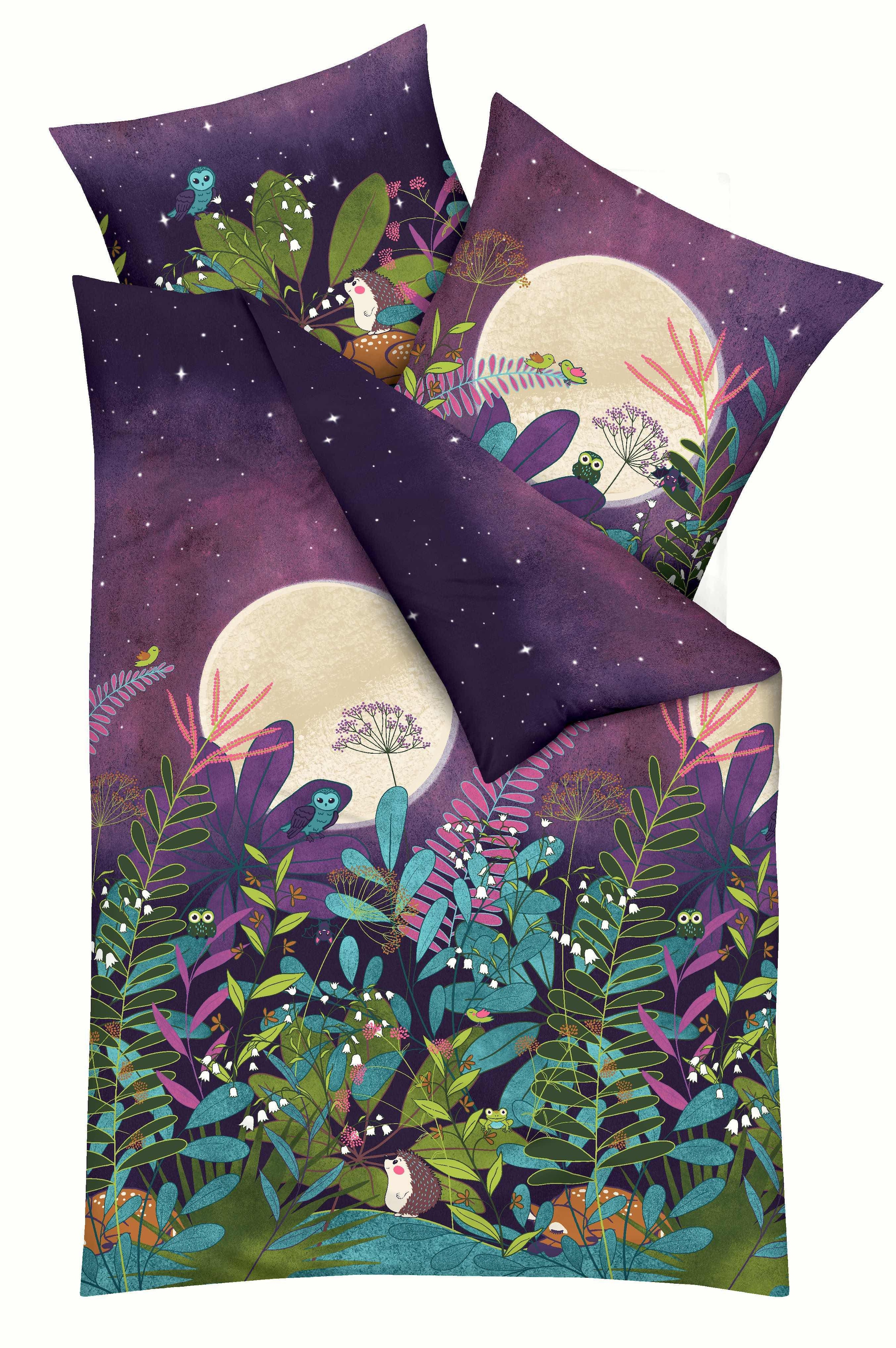 Kaeppel Linge de lit pour enfants »Moonshine« 2 cuis