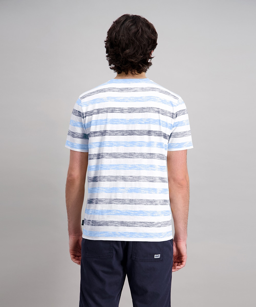 Pioneer Authentic Jeans T-Shirt »RH T-Shirt Ringel slub yarn« mit Streifen Muster