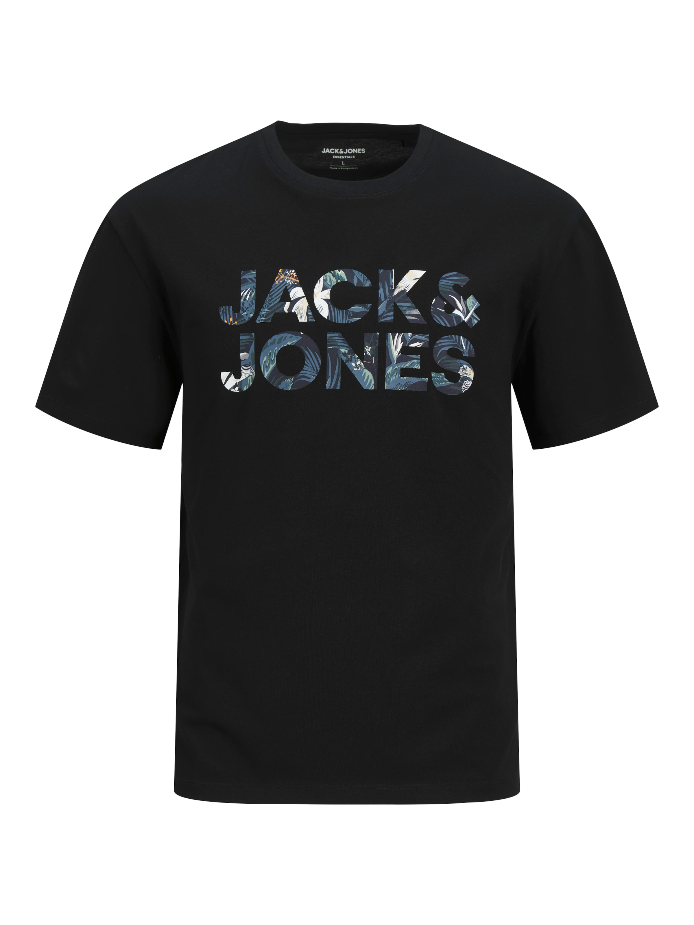 Jack & Jones Rundhalsshirt »JJEBRYAN CORP LOGO TEE SS O-NECK NOOS« mit Logo Druck