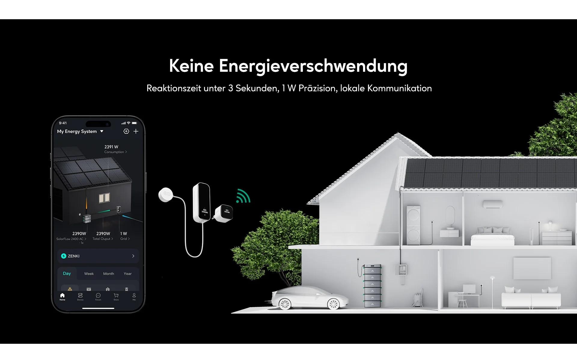 Zendure Appareil de mesure des coûts énergétiques »Smart Meter D0«