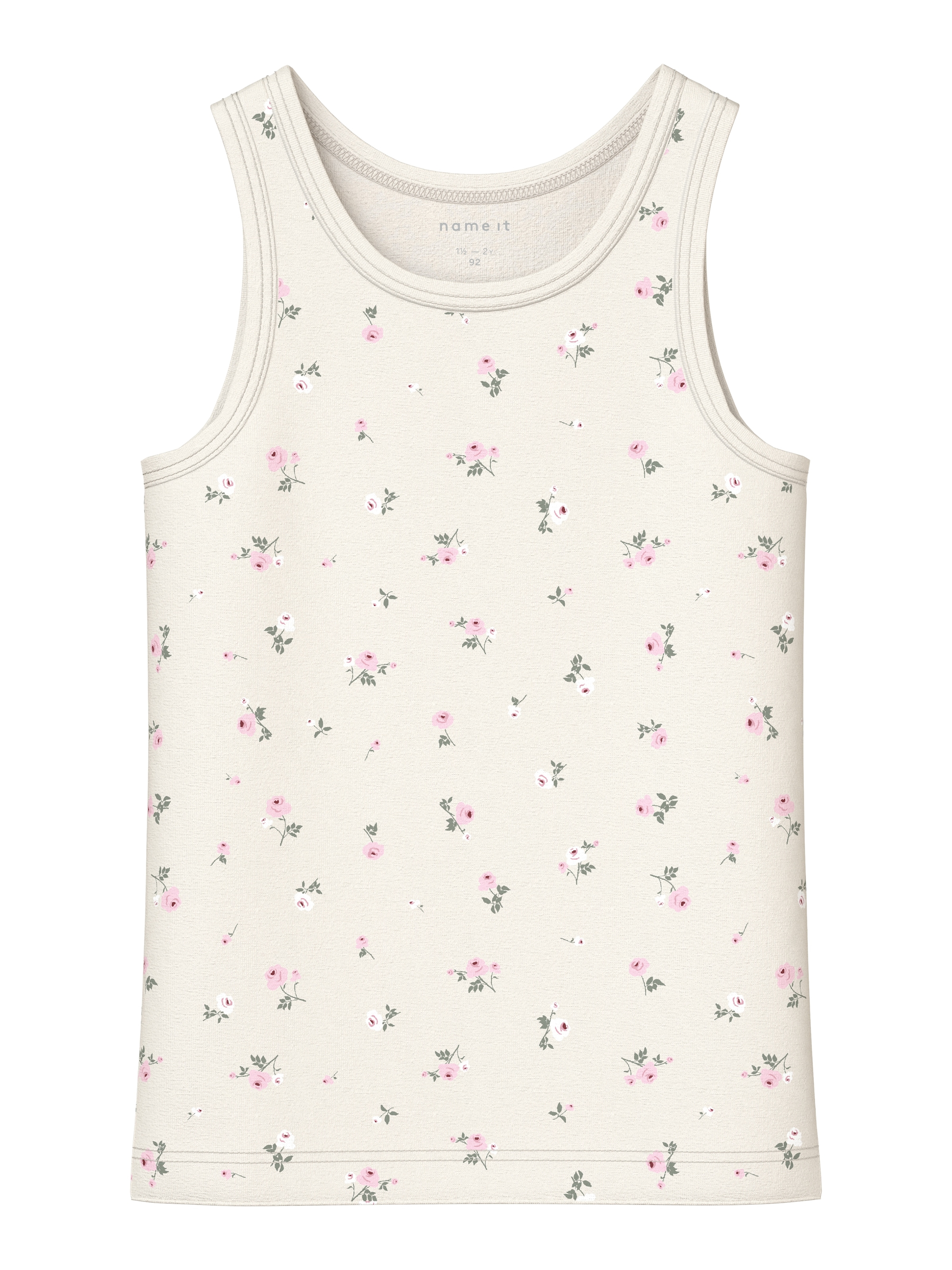 Name It Sous-chemise »NMFTANK TOP 2P JET STREAM FLOWER NOOS« Packung, 2 cuis