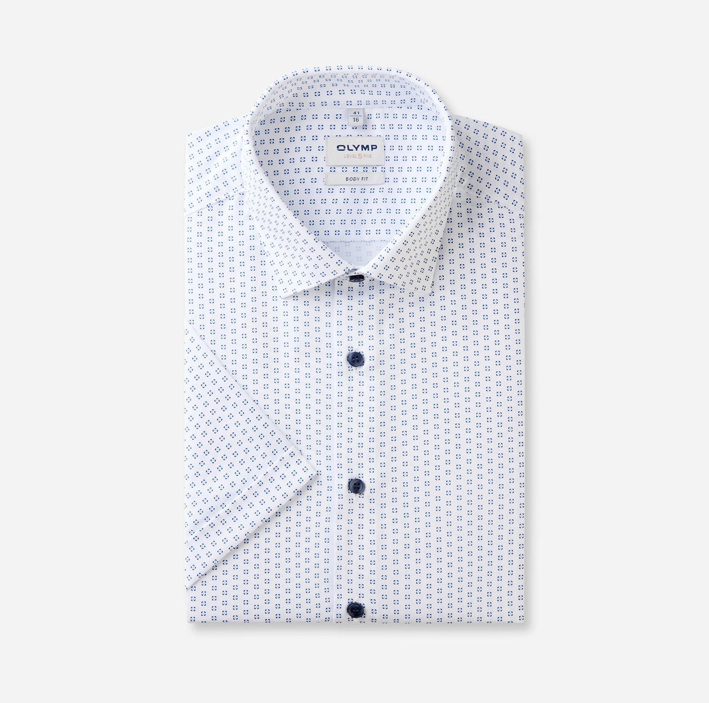 OLYMP Chemise à manches courtes »Level 5«