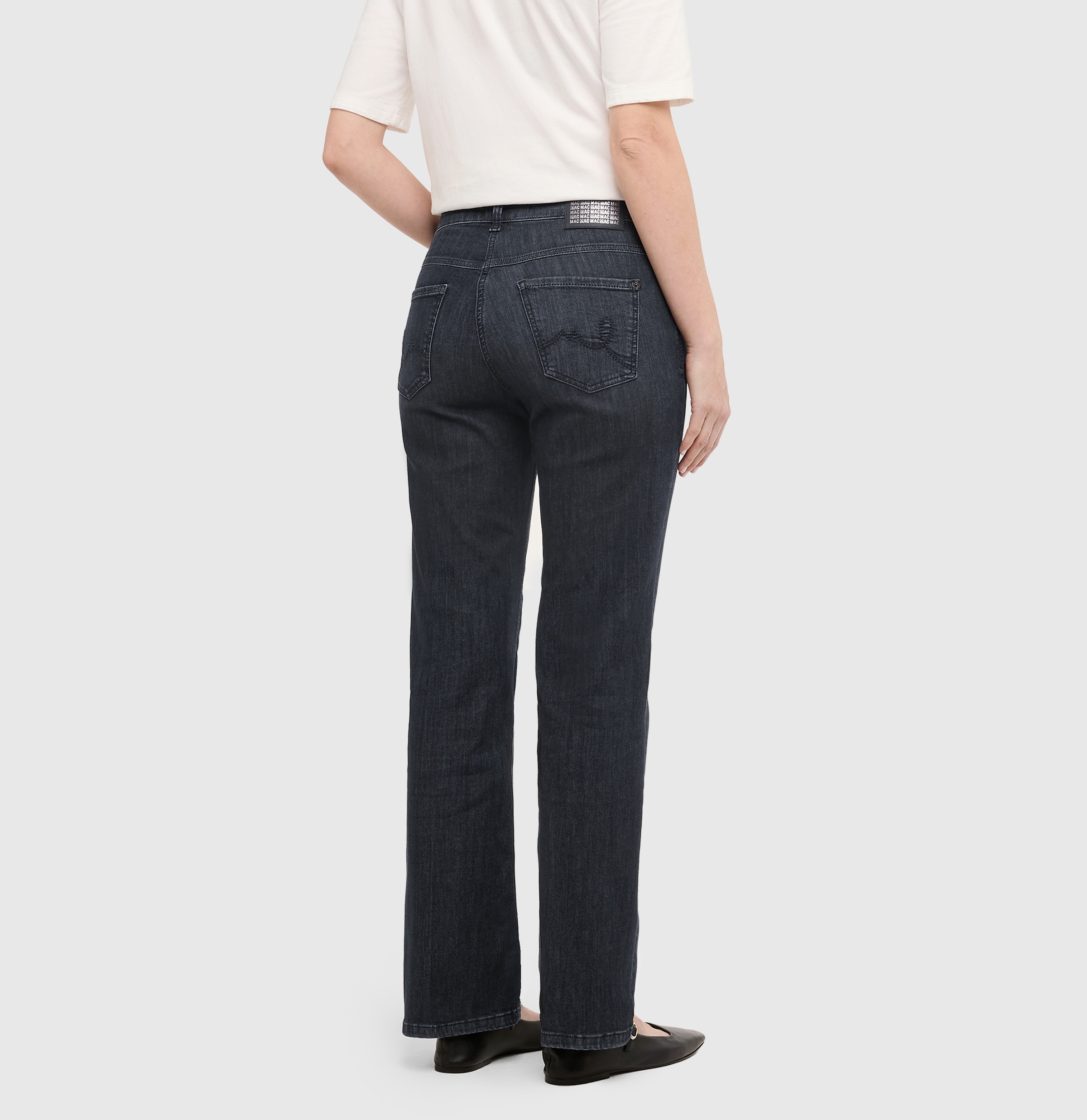 MAC Jeans bootcut Verzierung an den Vordertaschen