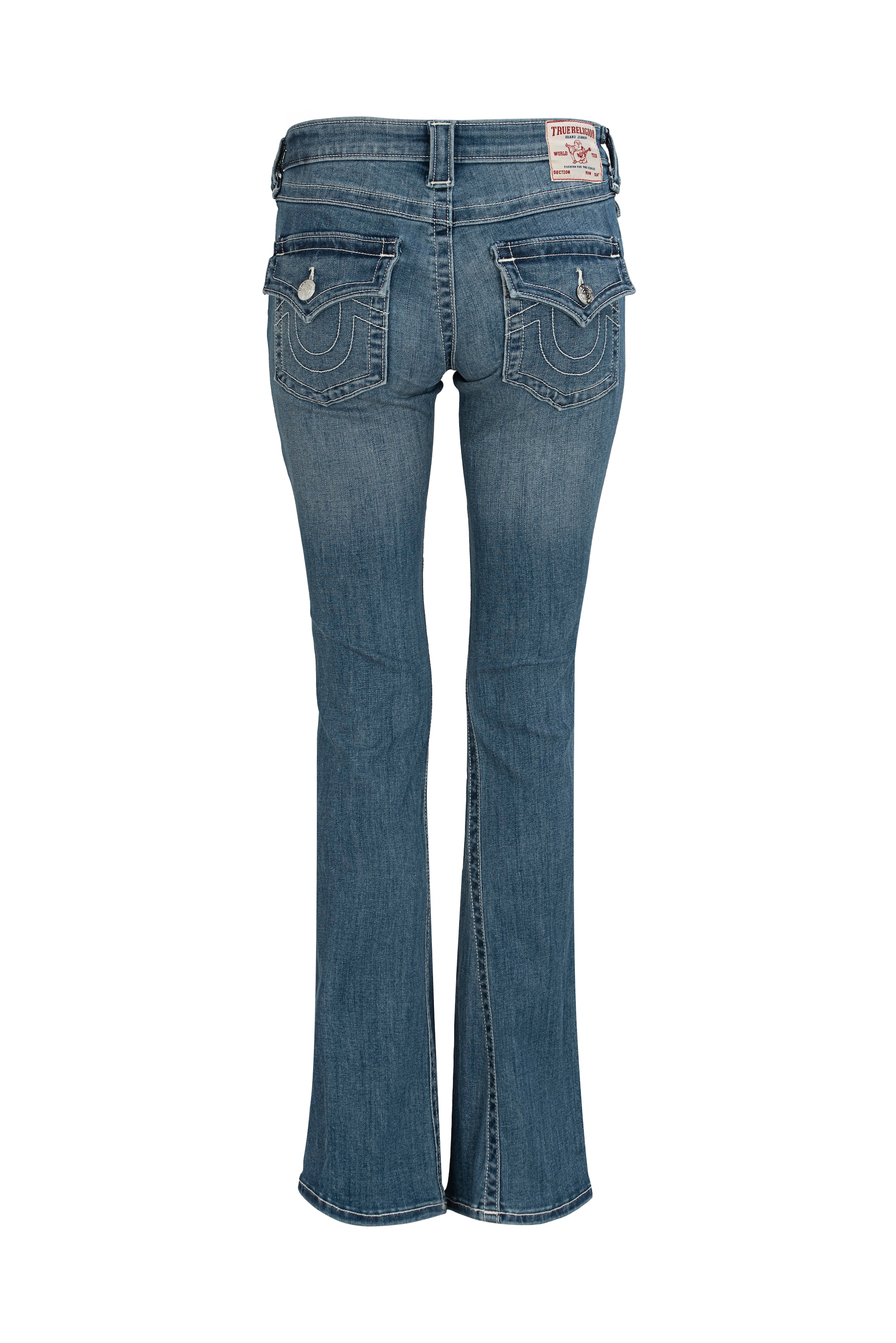 True Religion Jeans bootcut »JOEY LR FLARE FLAP« Mélange de coton, coupe évasée