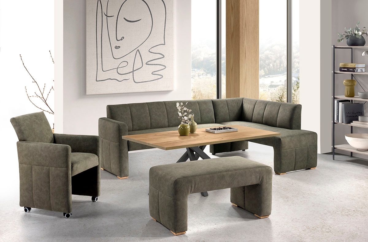 exxpo - sofa fashion Essbank elegant und modern mit hohem Sitzkomfort