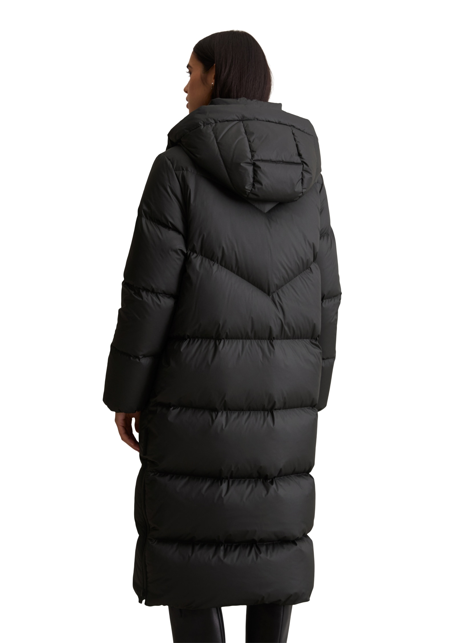 Marc O'Polo DENIM Manteau en duvet Wintermantel, 2-Wege-Reissverschluss, relaxed fit, Kapuze abnehmbar