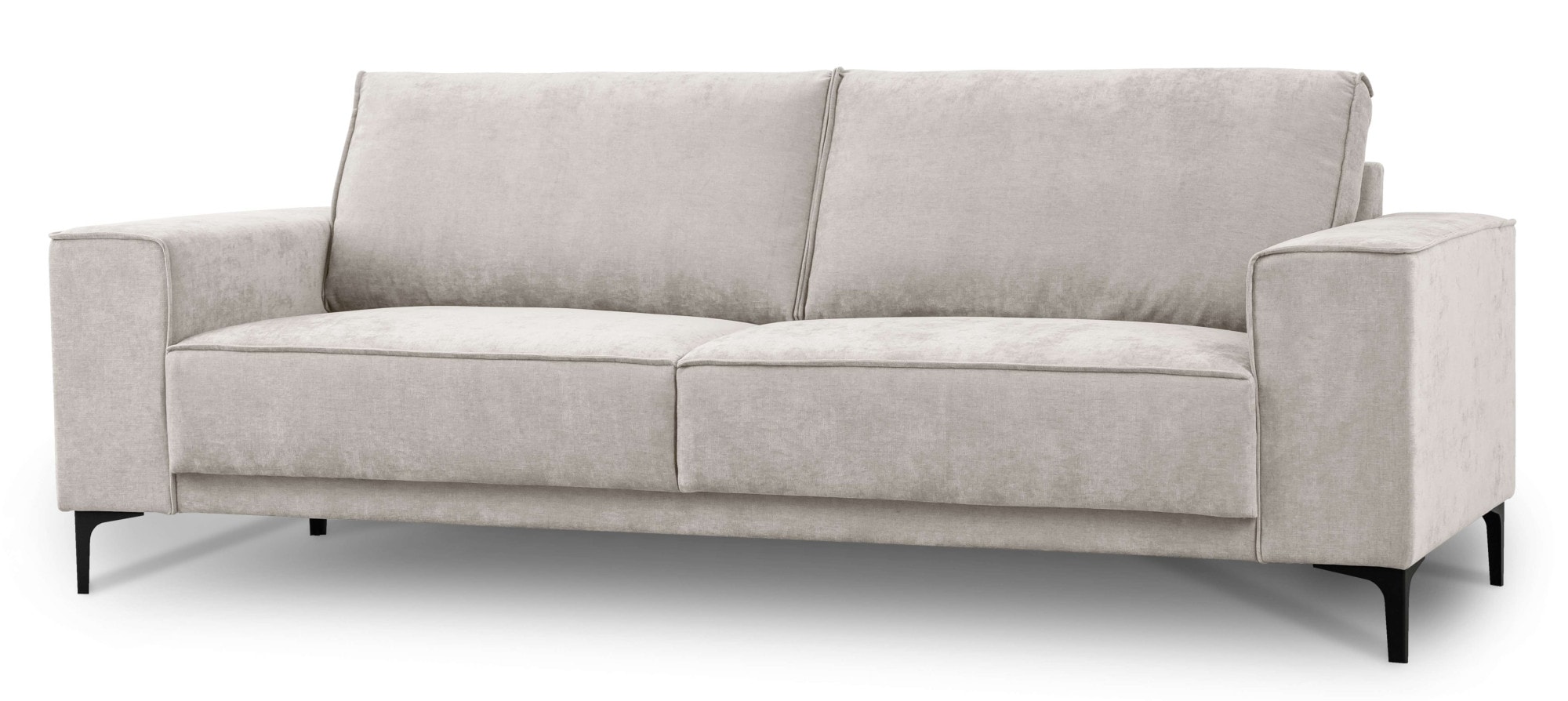 GOODproduct 3-places »OLAND, B: 224 cm - Skandi-Design« Struktur, Flachgewebe, Luxus-Microfaser, Boucle