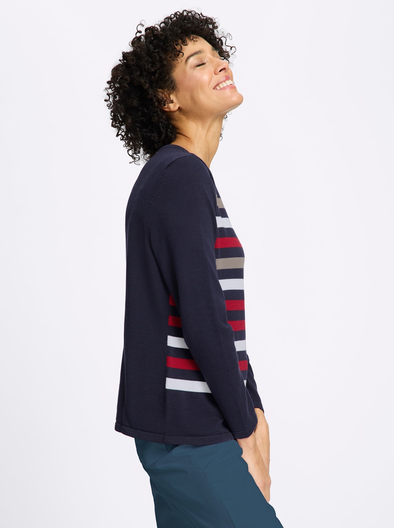 Classic Basics Pull à col rond »Rundhals-Pullover«