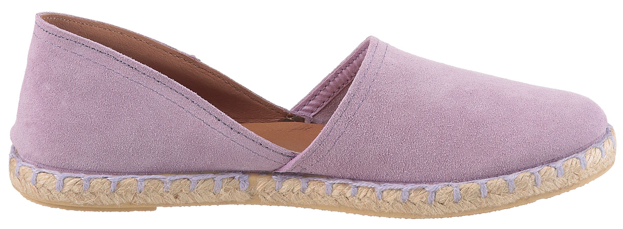 VERBENAS Espadrille »CARMEN SERRAJE«  , Schlupfschuh, Sommerschuh, Loafer mit typischem Jute-Rahmen